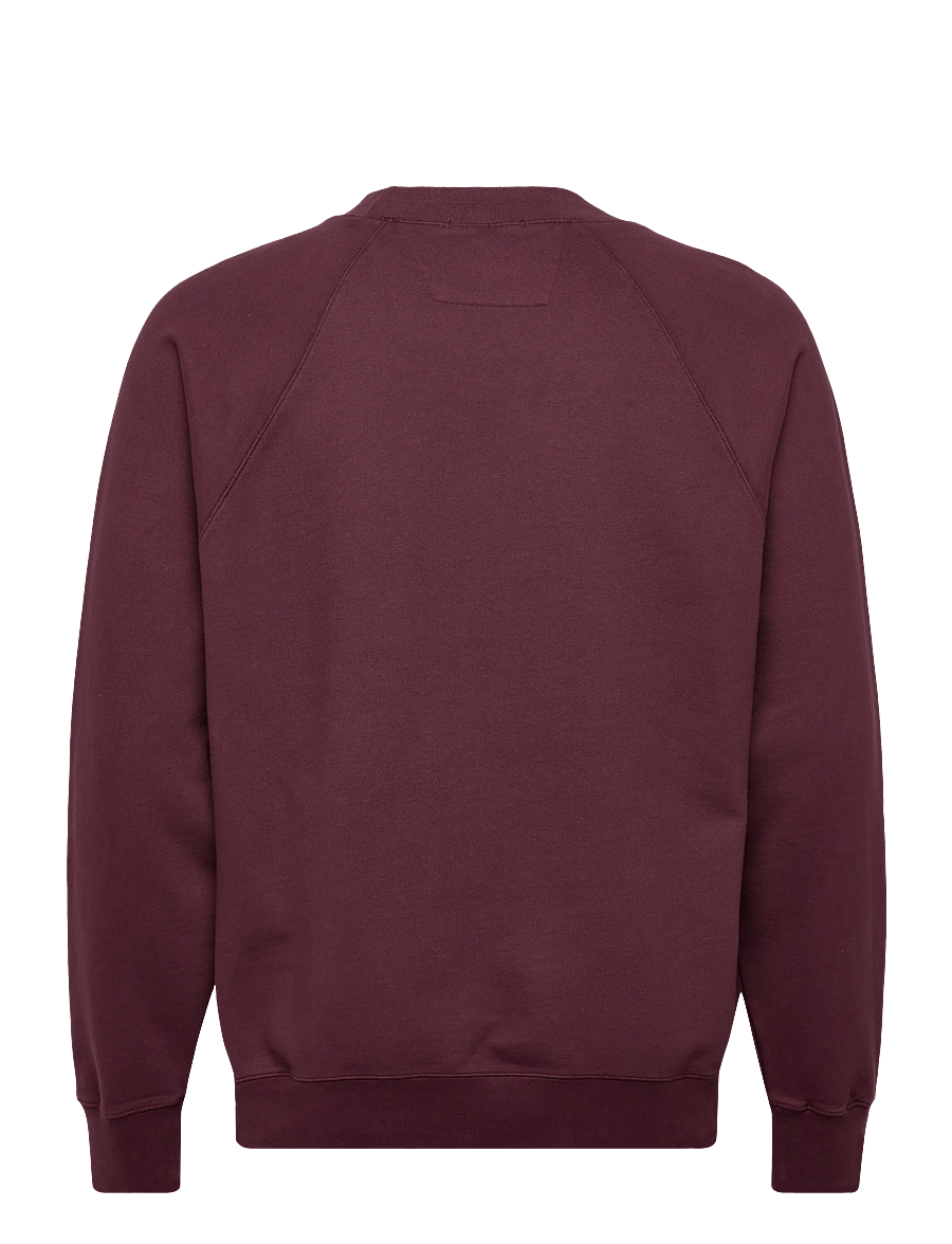 C.P. Company - Logo Embroidered Sweatshirt - shop by style - potent purple - 1