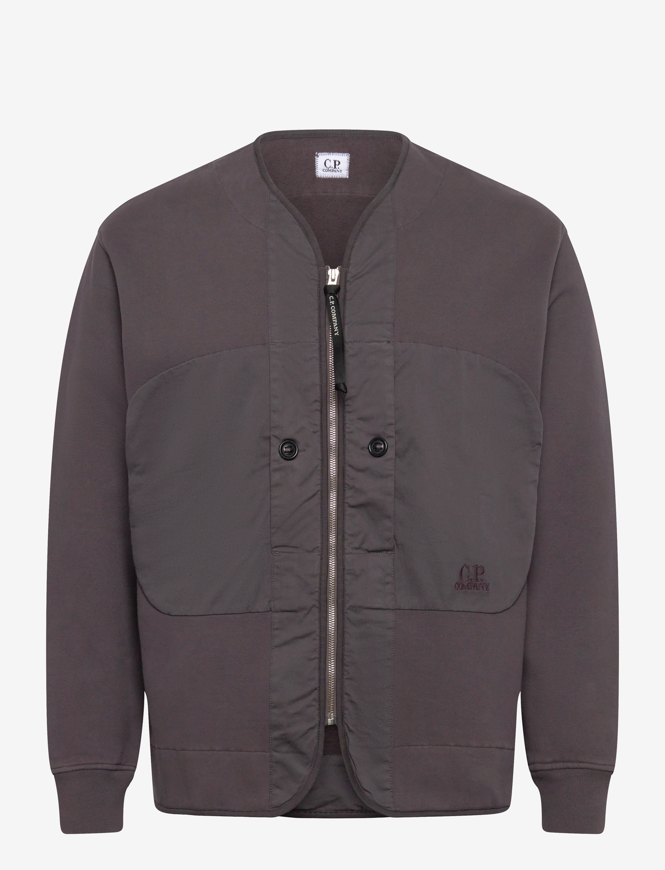 C.P. Company - Logo Embroidered Jacket - Õhukesed jakid - boulevard - 0