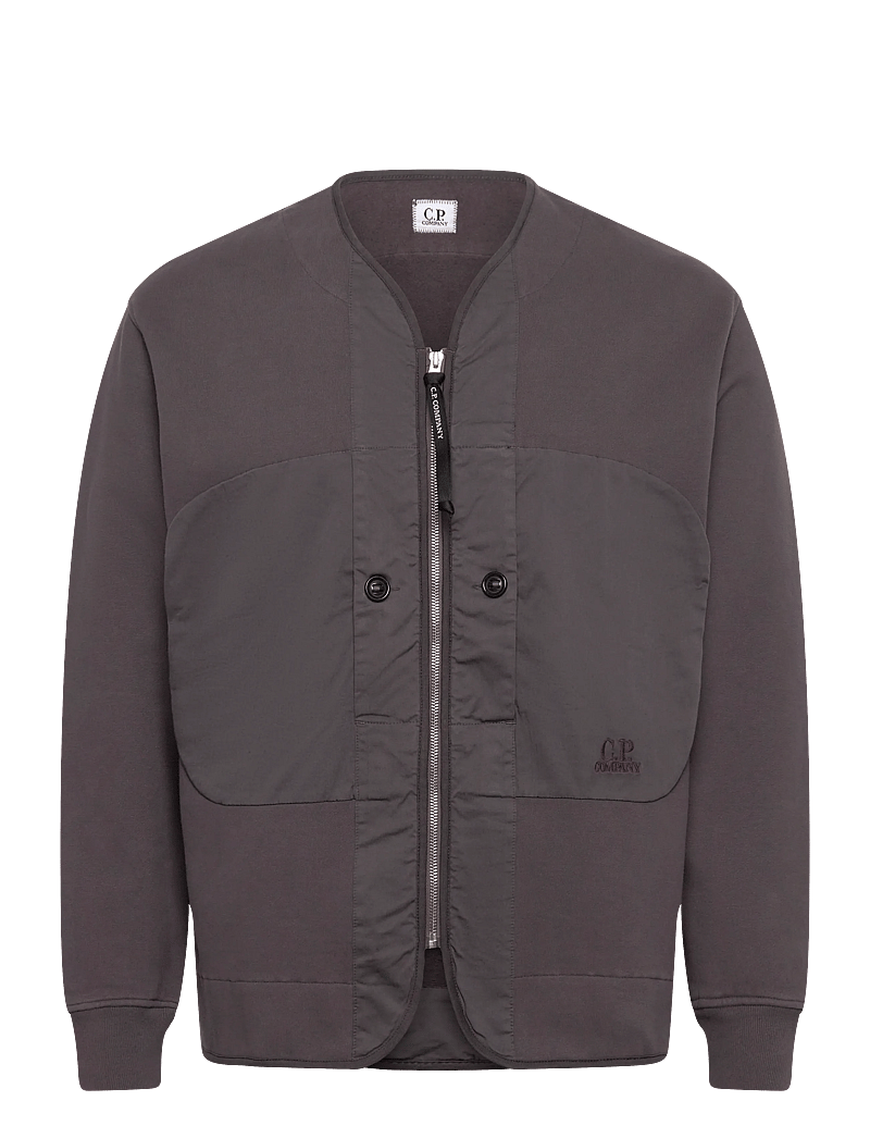 C.P. Company - Logo Embroidered Jacket - Õhukesed jakid - boulevard - 0