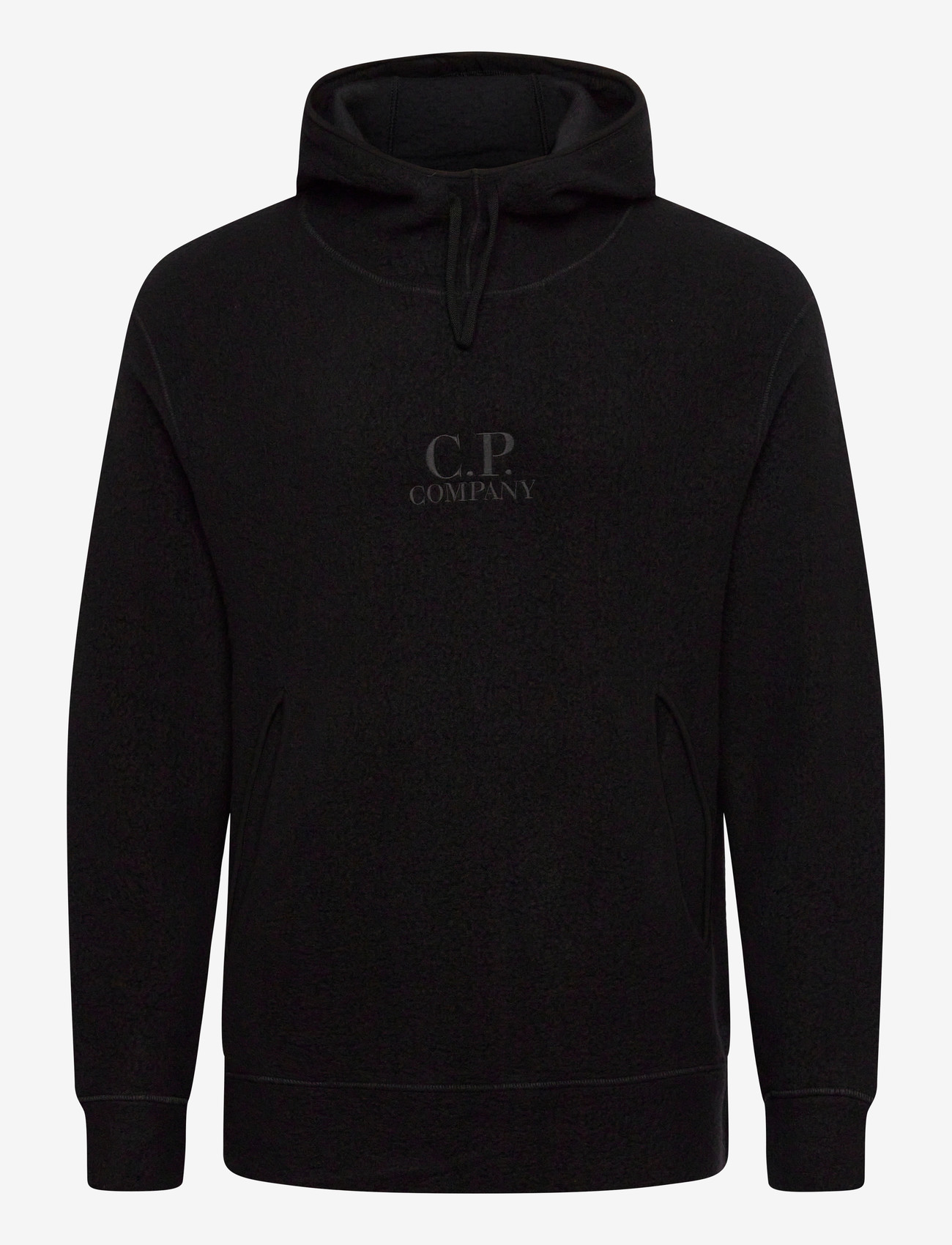 C.P. Company - Polar Fleece Sweatshirt - kapuutsiga dressipluusid - black - 0