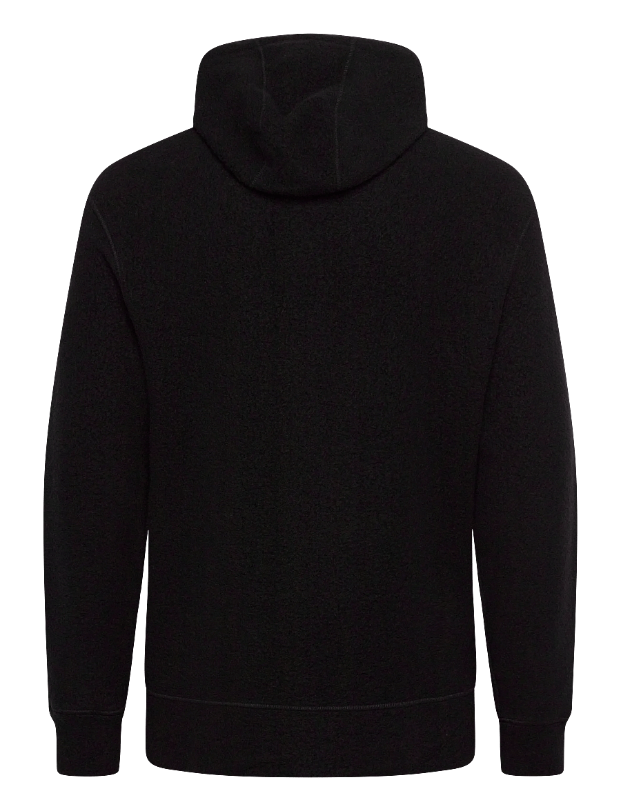 C.P. Company - Polar Fleece Sweatshirt - hættetrøjer - black - 1