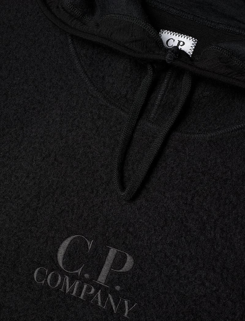 C.P. Company - Polar Fleece Sweatshirt - kapuutsiga dressipluusid - black - 2