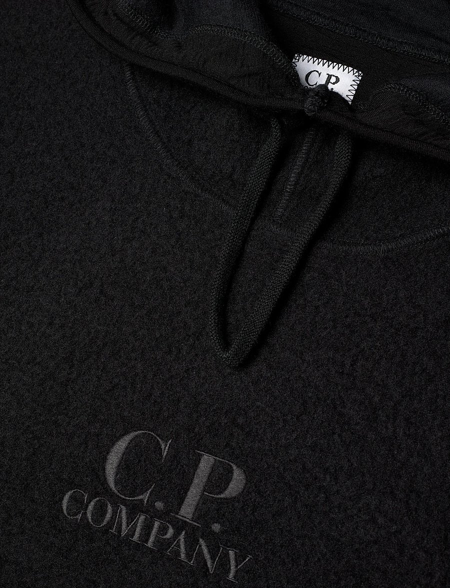 C.P. Company - Polar Fleece Sweatshirt - hættetrøjer - black - 2