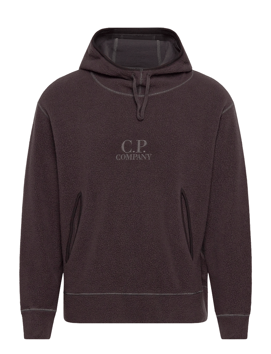 C.P. Company - Polar Fleece Sweatshirt - kapuzenpullover - boulevard - 0