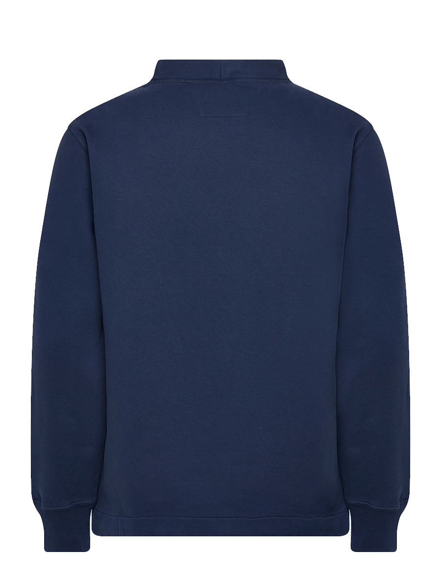 C.P. Company - Mixed Funnel Neck - rollkragenpullover - estate blue - 1
