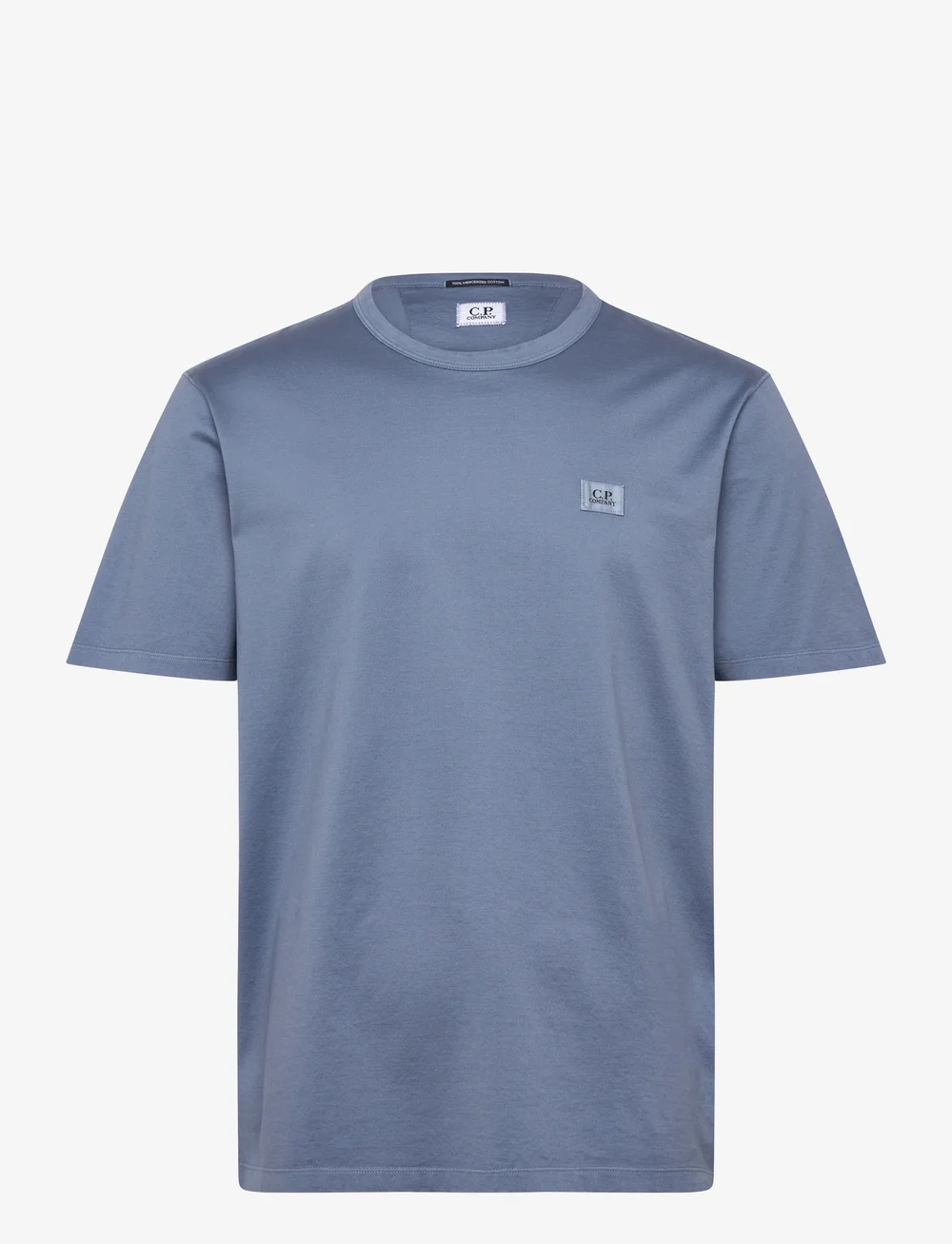 C.P. Company - Logo Patch T-Shirt - kortærmede t-shirts - flint stone - 0