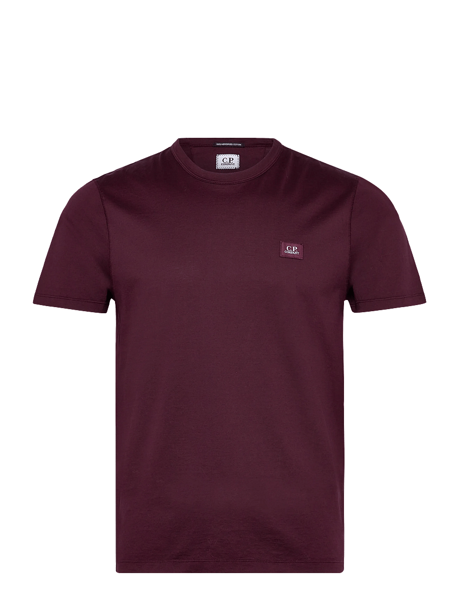C.P. Company - Logo Patch T-Shirt - kurzärmelig - potent purple - 0