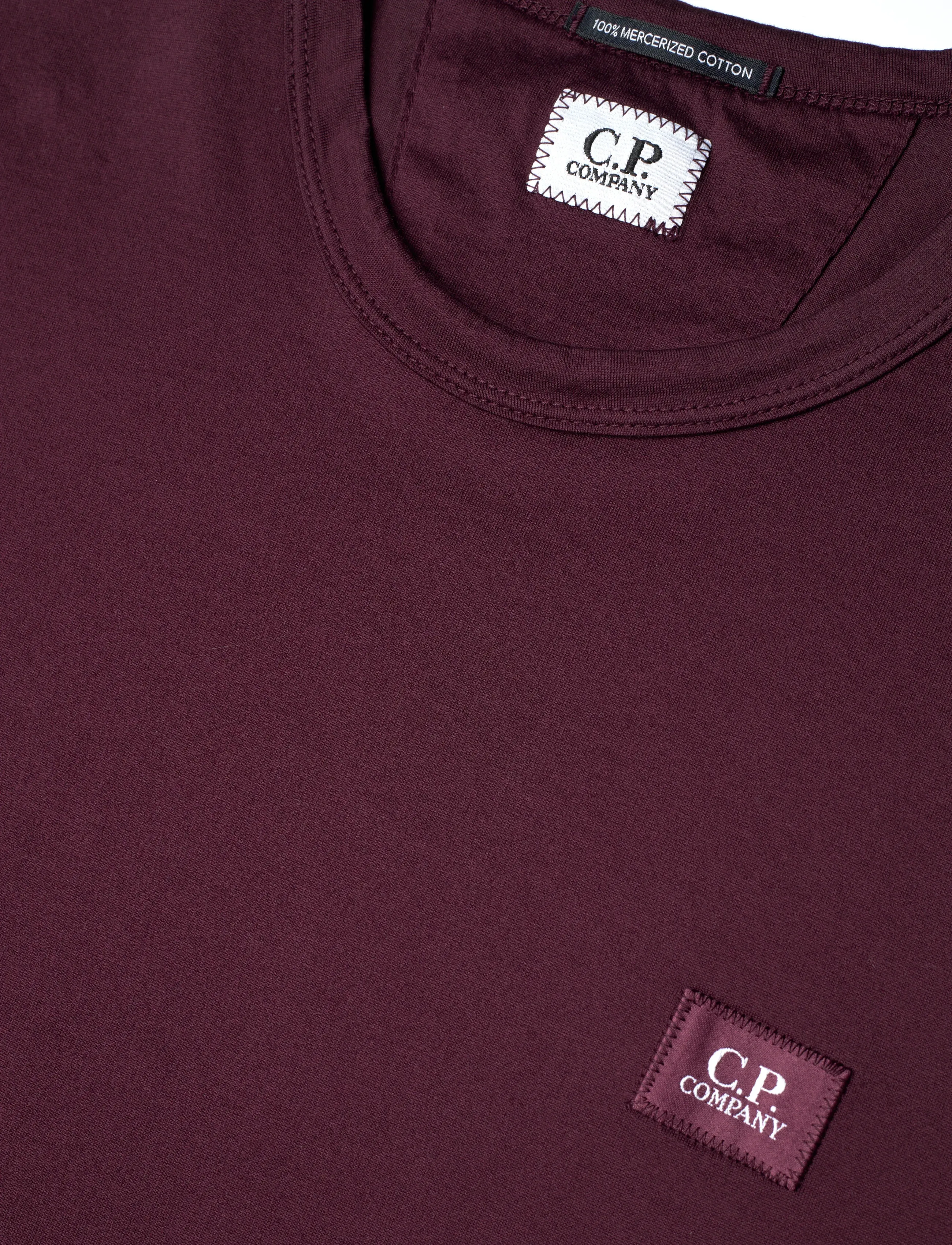 C.P. Company - Logo Patch T-Shirt - potent purple - 2