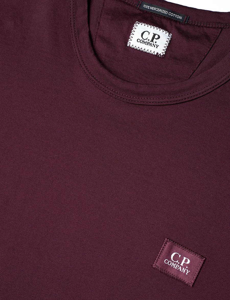 C.P. Company - Logo Patch T-Shirt - kurzärmelig - potent purple - 2