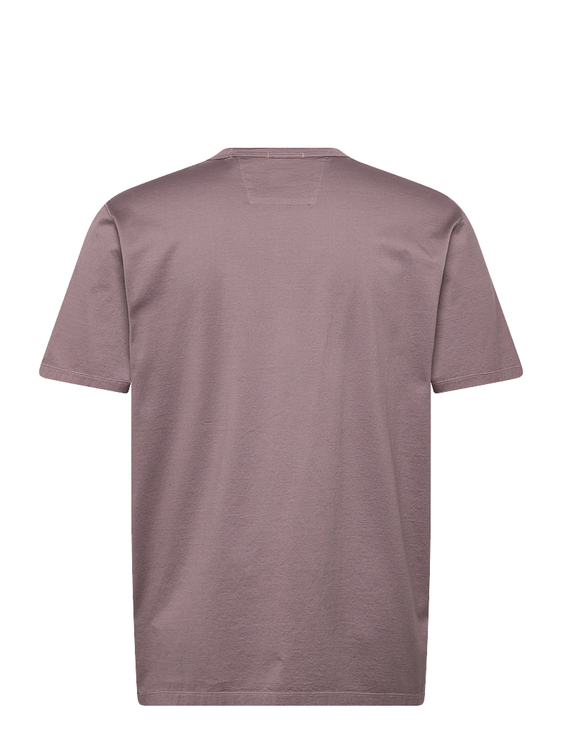 C.P. Company - Logo Patch T-Shirt - short-sleeved t-shirts - purple dove - 1