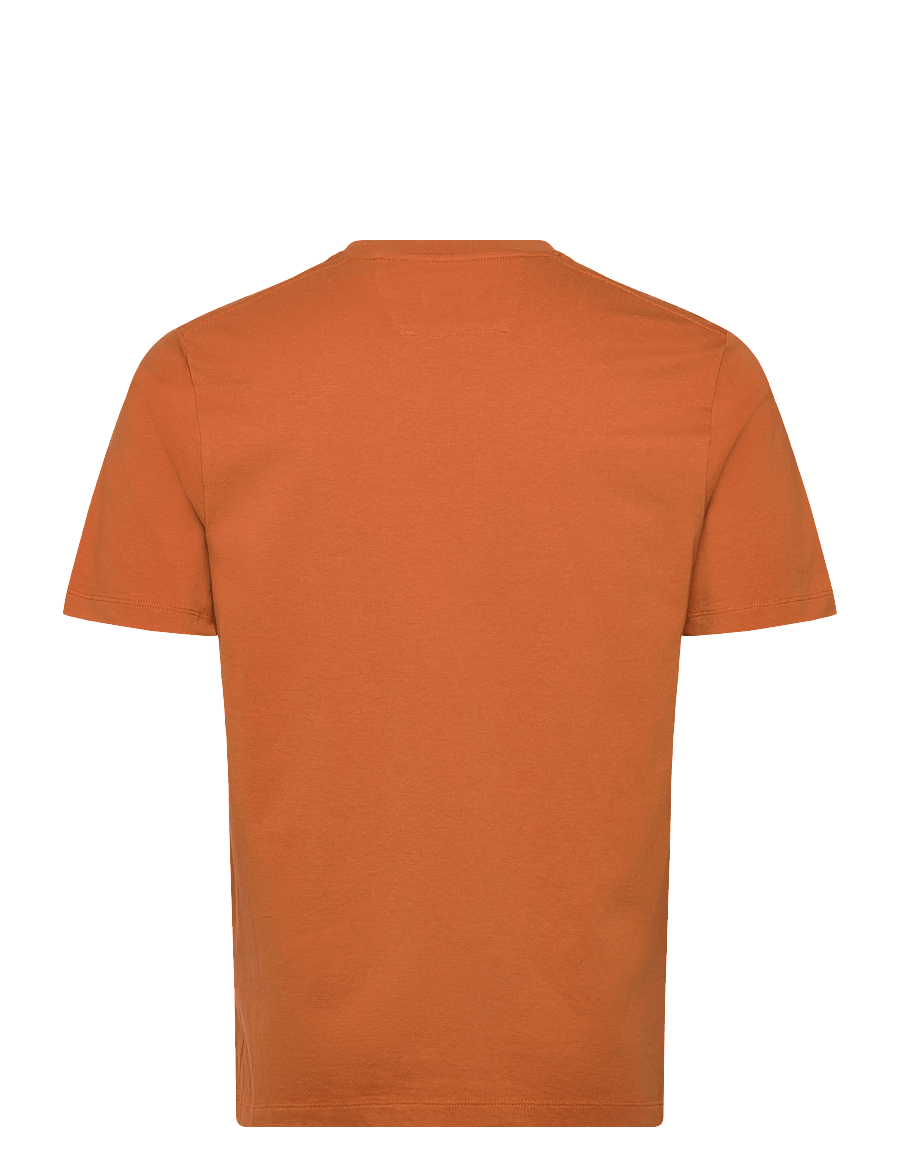 C.P. Company - 30/1 Logo T-Shirt - kurzärmelige t-shirts - bombay brown - 1