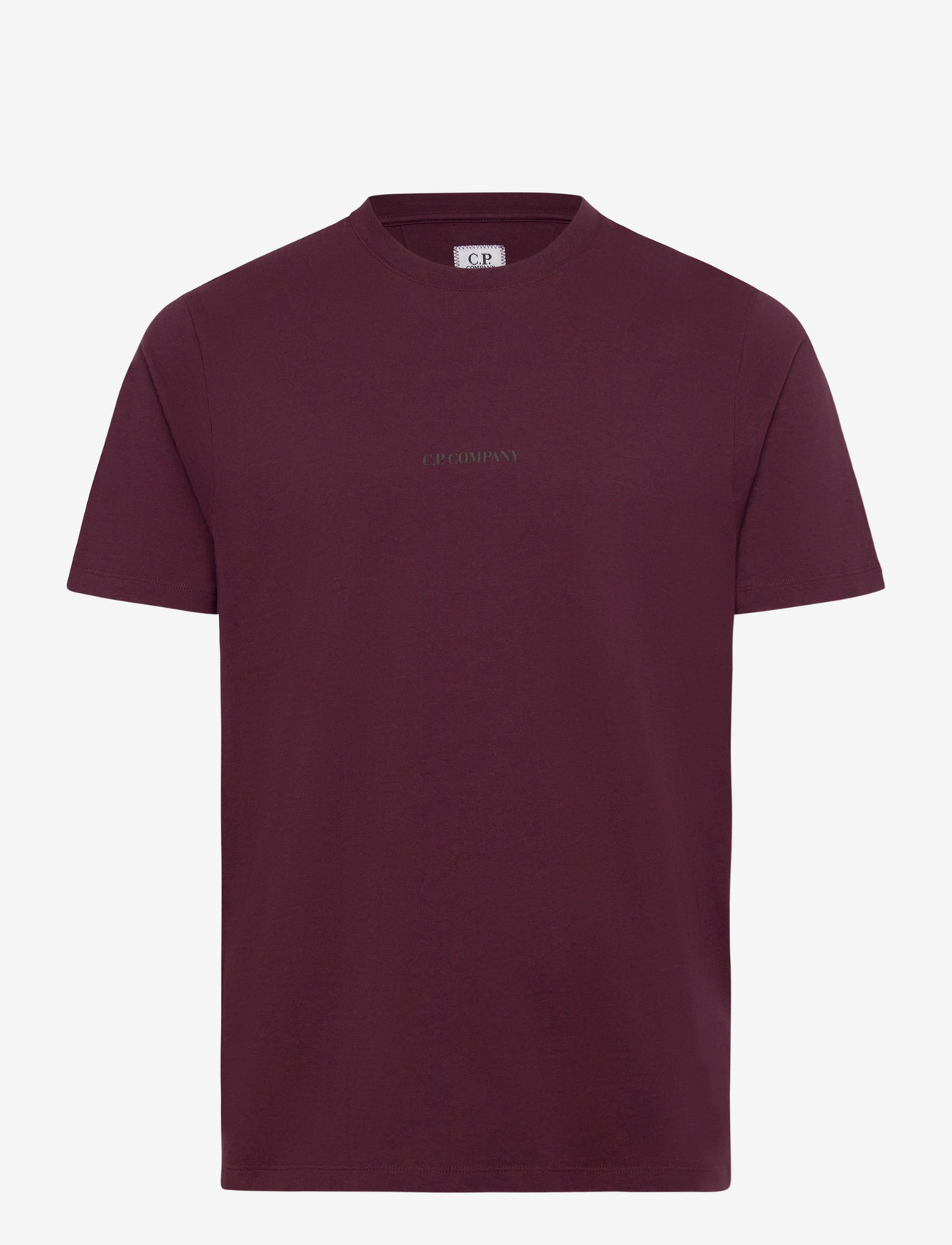 C.P. Company - 30/1 Logo T-Shirt - lühikeste varrukatega t-särgid - potent purple - 0