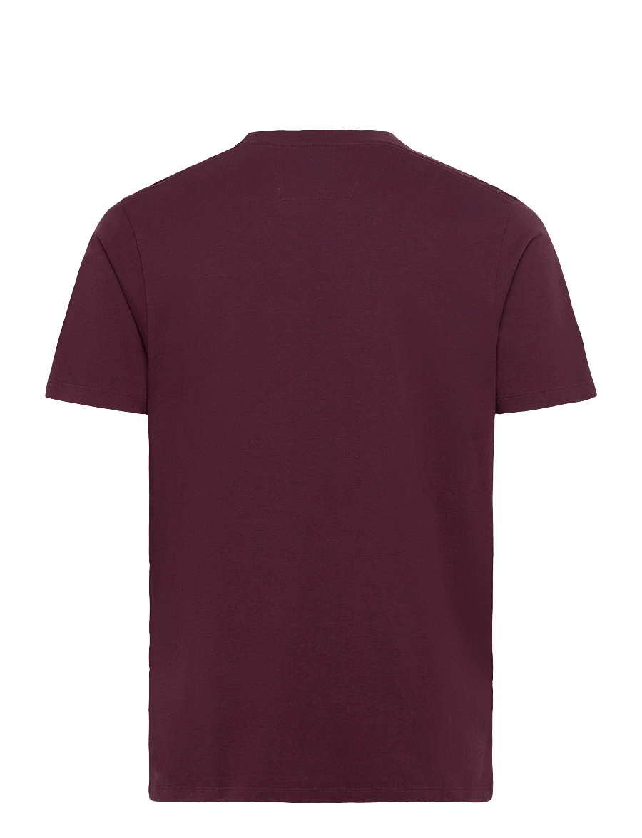 C.P. Company - 30/1 Logo T-Shirt - kurzärmelige t-shirts - potent purple - 1