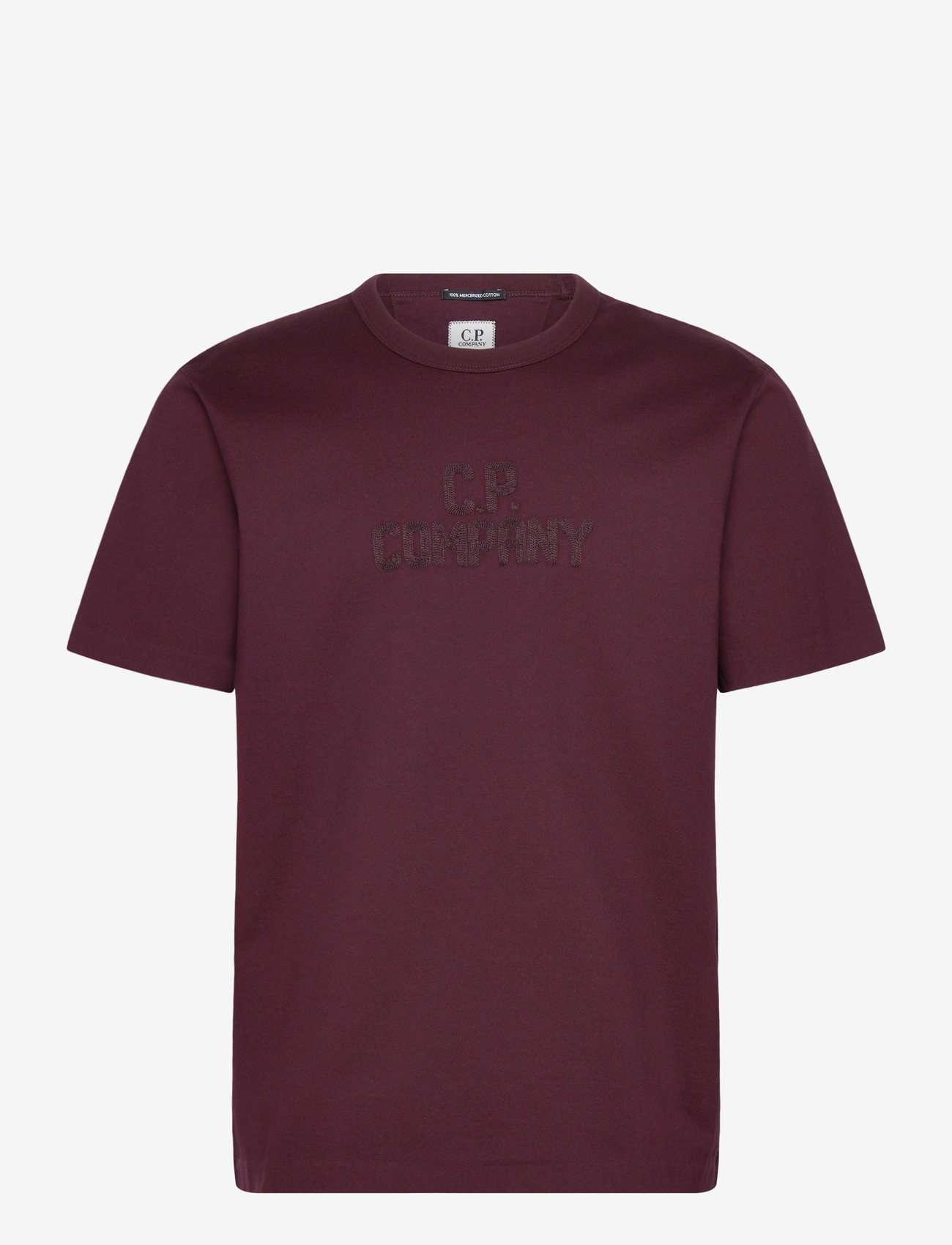 C.P. Company - MERCERIZED COTTON T-SHIRT - potent purple - 0