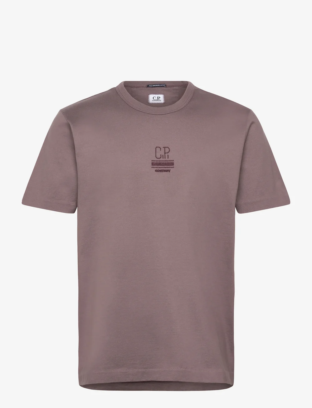 C.P. Company - Cotton T-Shirt - kortærmede t-shirts - purple dove - 0