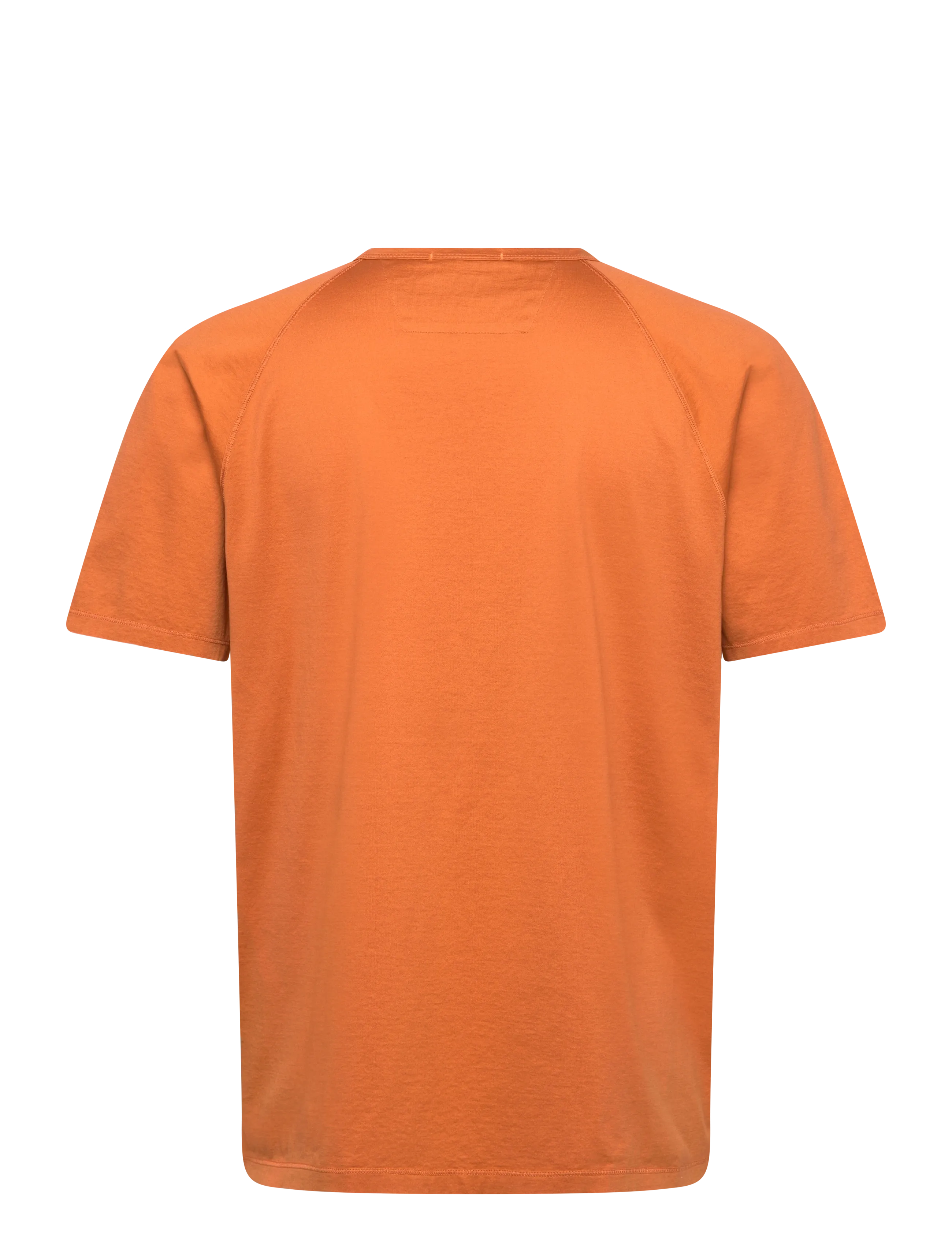 C.P. Company - Logo Print T-Shirt - short-sleeved t-shirts - bombay brown - 2