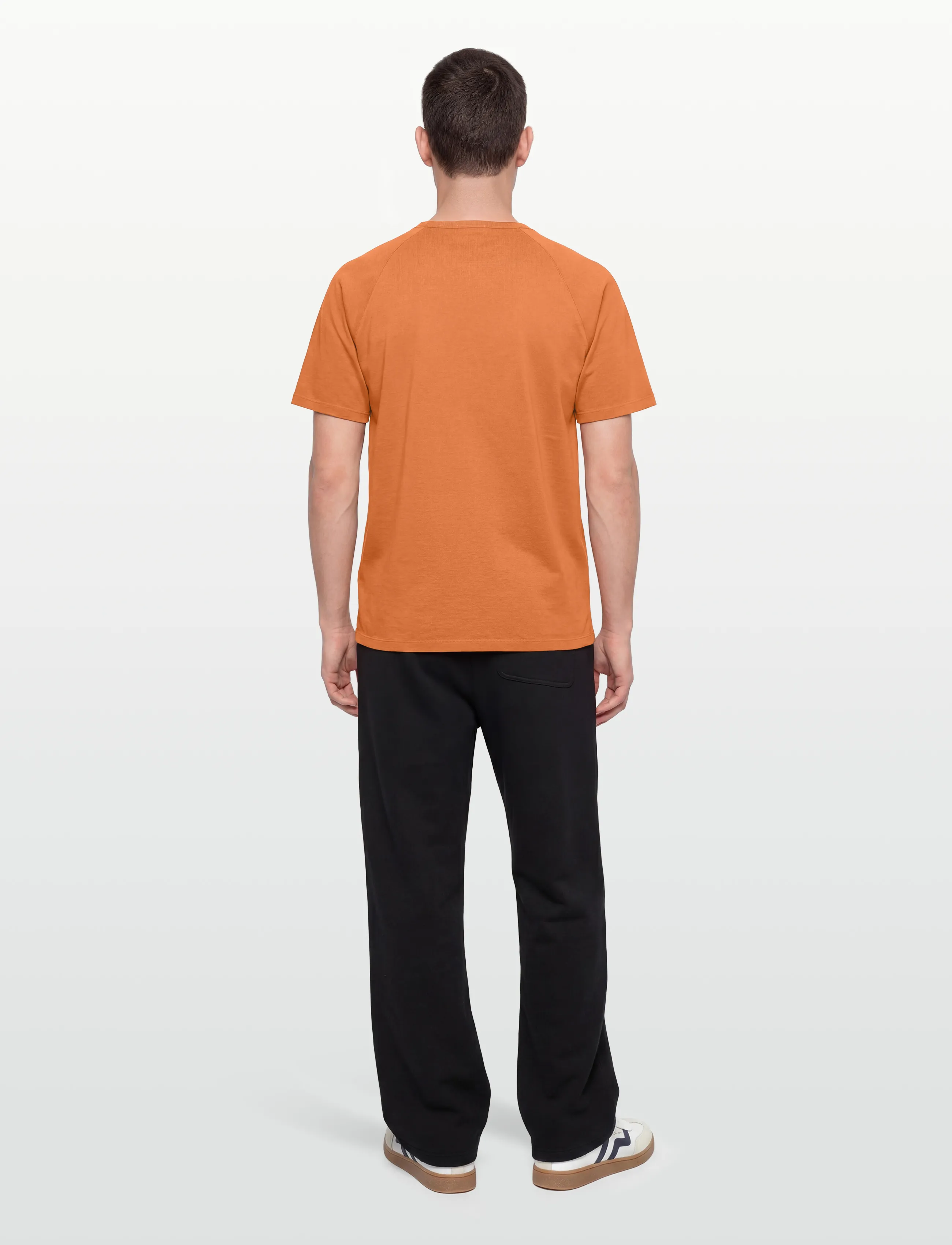C.P. Company - Logo Print T-Shirt - short-sleeved t-shirts - bombay brown - 4