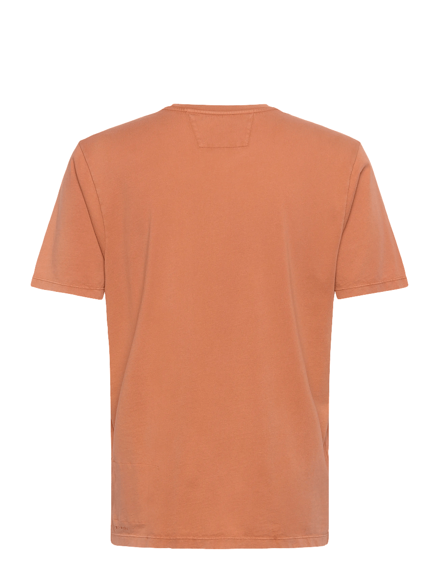 C.P. Company - 24/1 Jersey Logo Label T-shirt - kortärmade t-shirts - bombay brown - 1