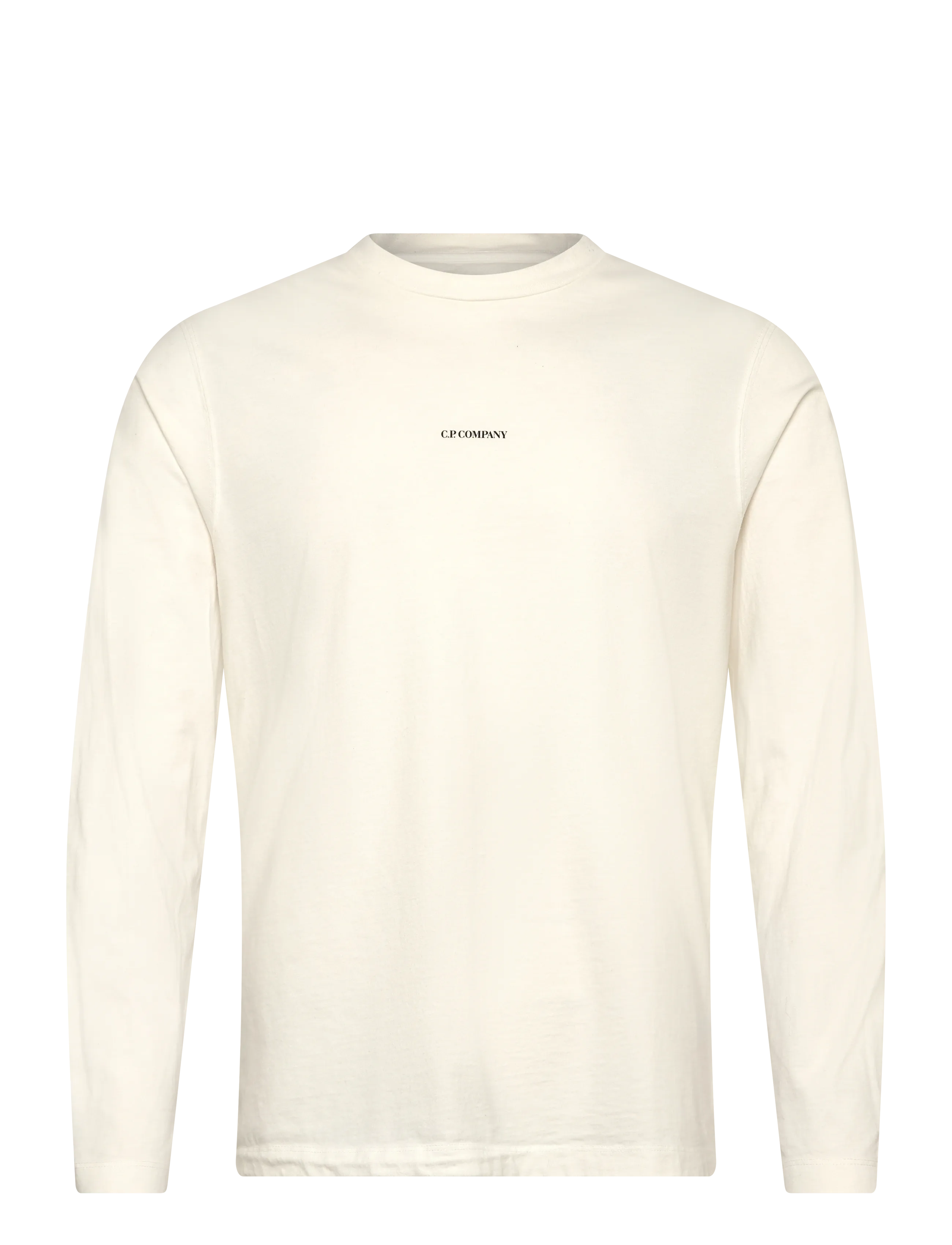 C.P. Company Cotton Longsleeve - Akcija - GAUZE WHITE / cream