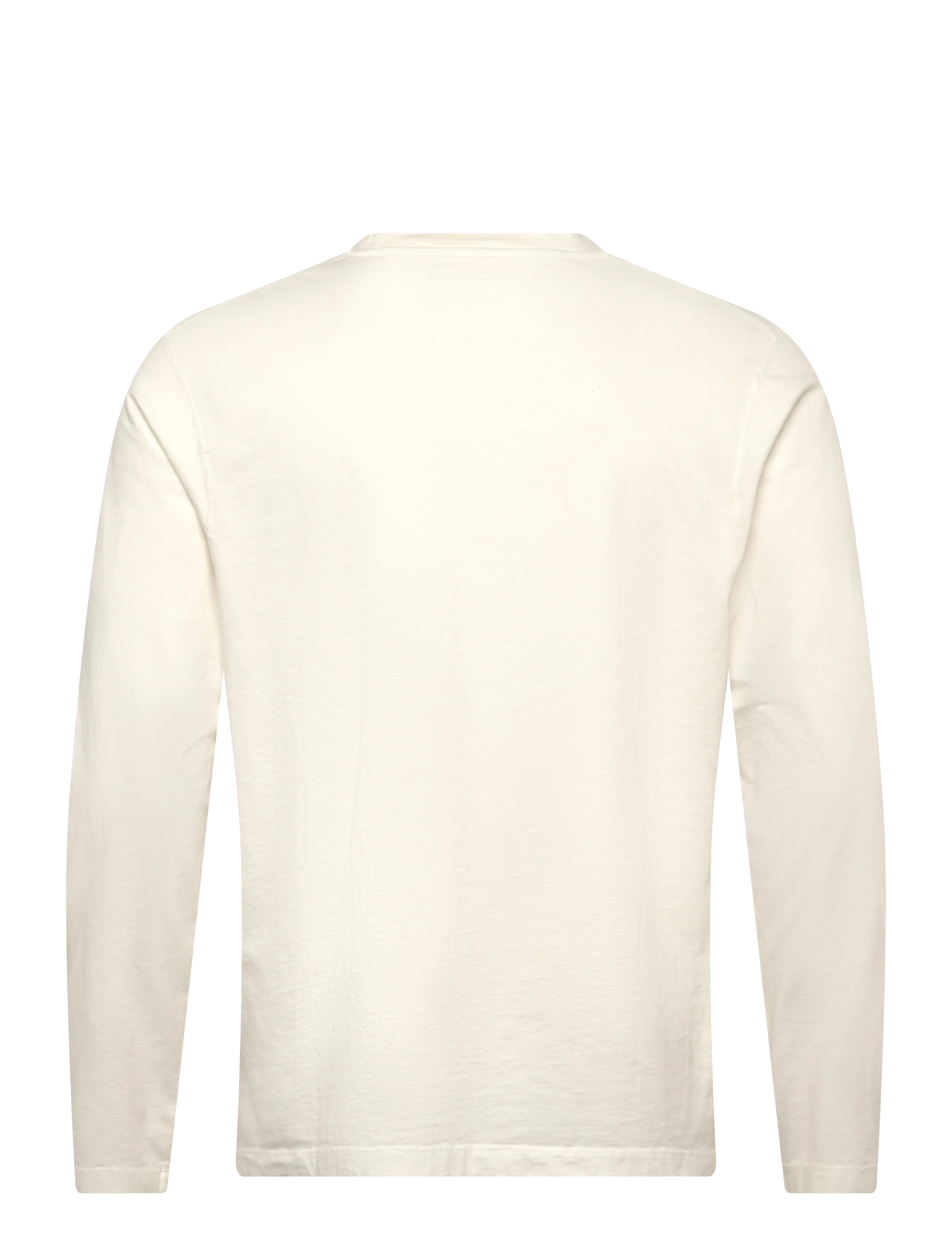 C.P. Company - Cotton Longsleeve - långärmade t-shirts - gauze white - 1