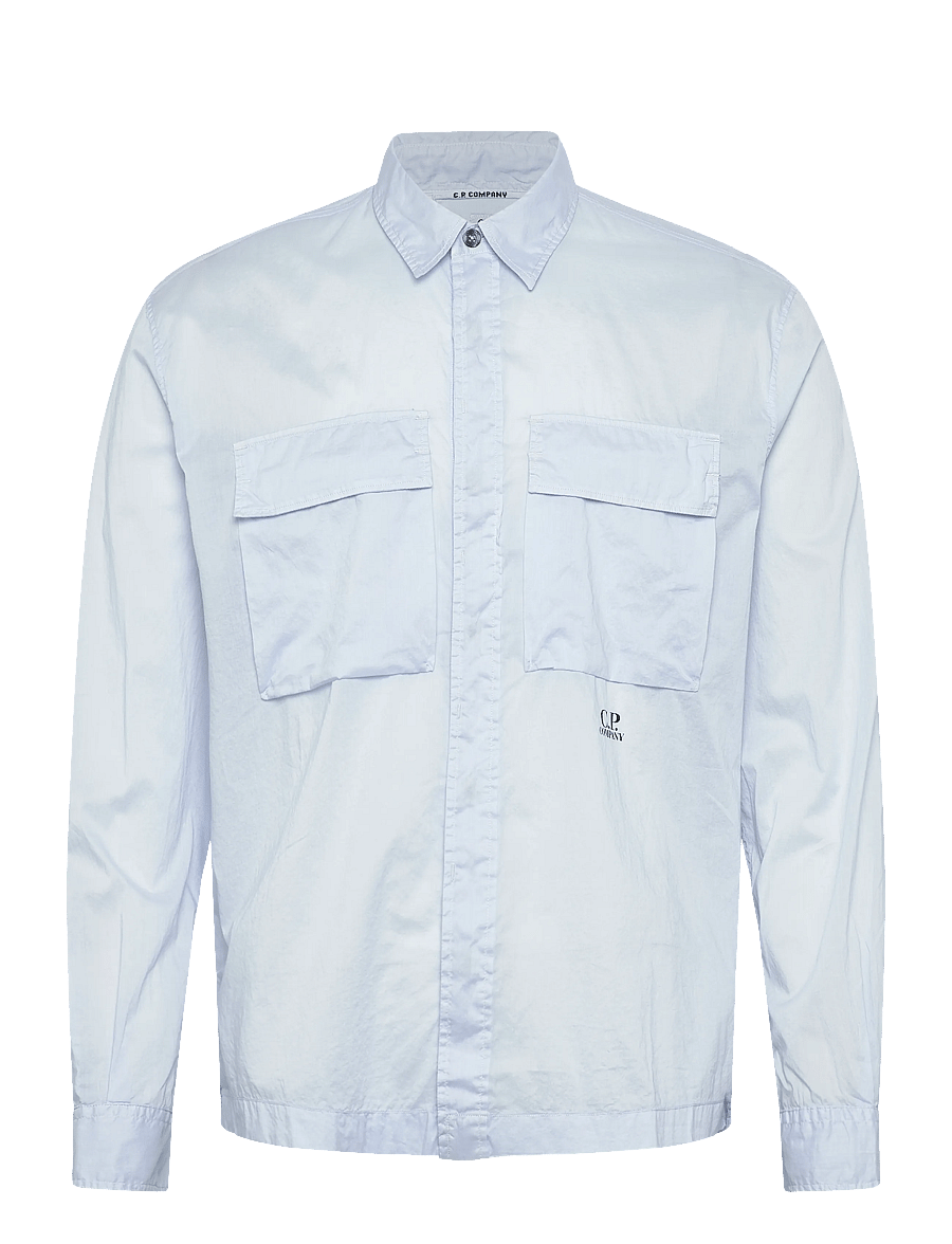 C.P. Company - Pocket Shirt Jacket - Õhukesed jakid - cerulean - 0