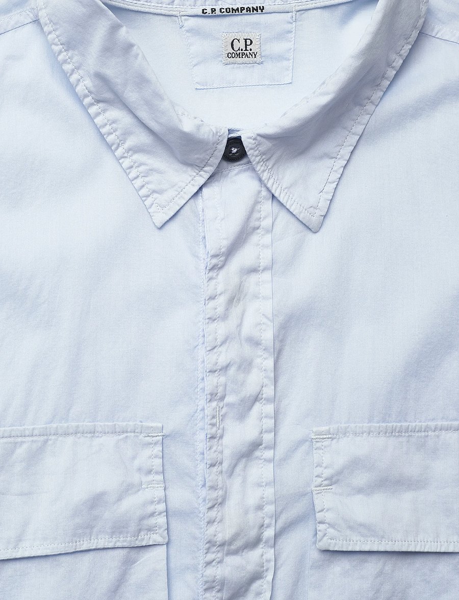 C.P. Company - Pocket Shirt Jacket - Õhukesed jakid - cerulean - 2