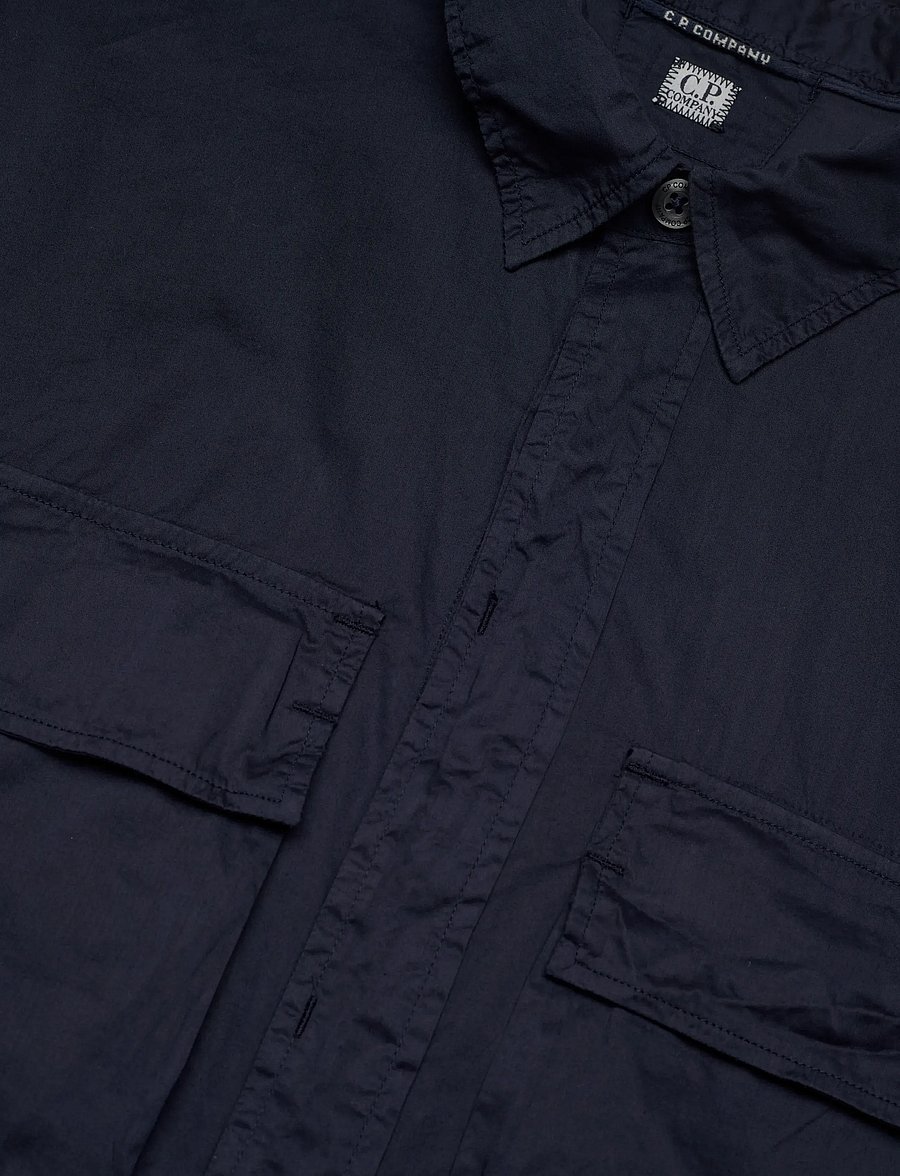 C.P. Company - Pocket Shirt Jacket - leichte jacken - total eclipse - 3