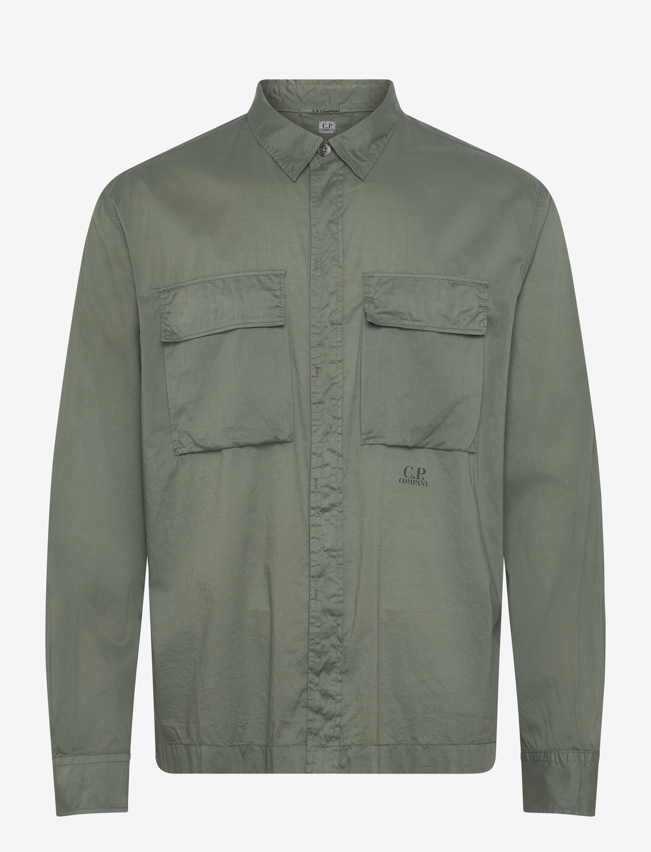 C.P. Company - Pocket Shirt Jacket - vindjakker - vetiver - 0
