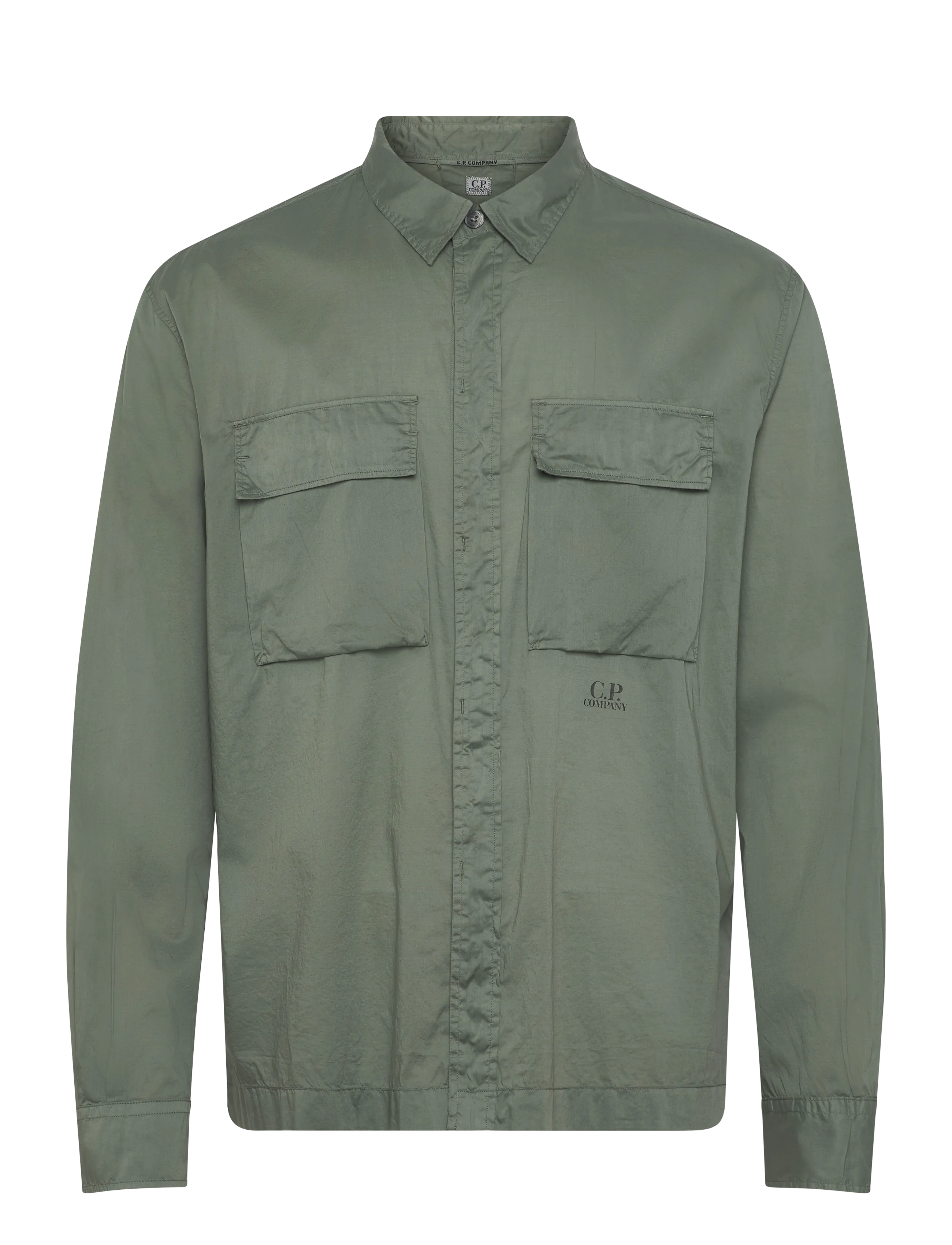 C.P. Company Pocket Shirt Jacket - Kleidung - VETIVER / khaki/green