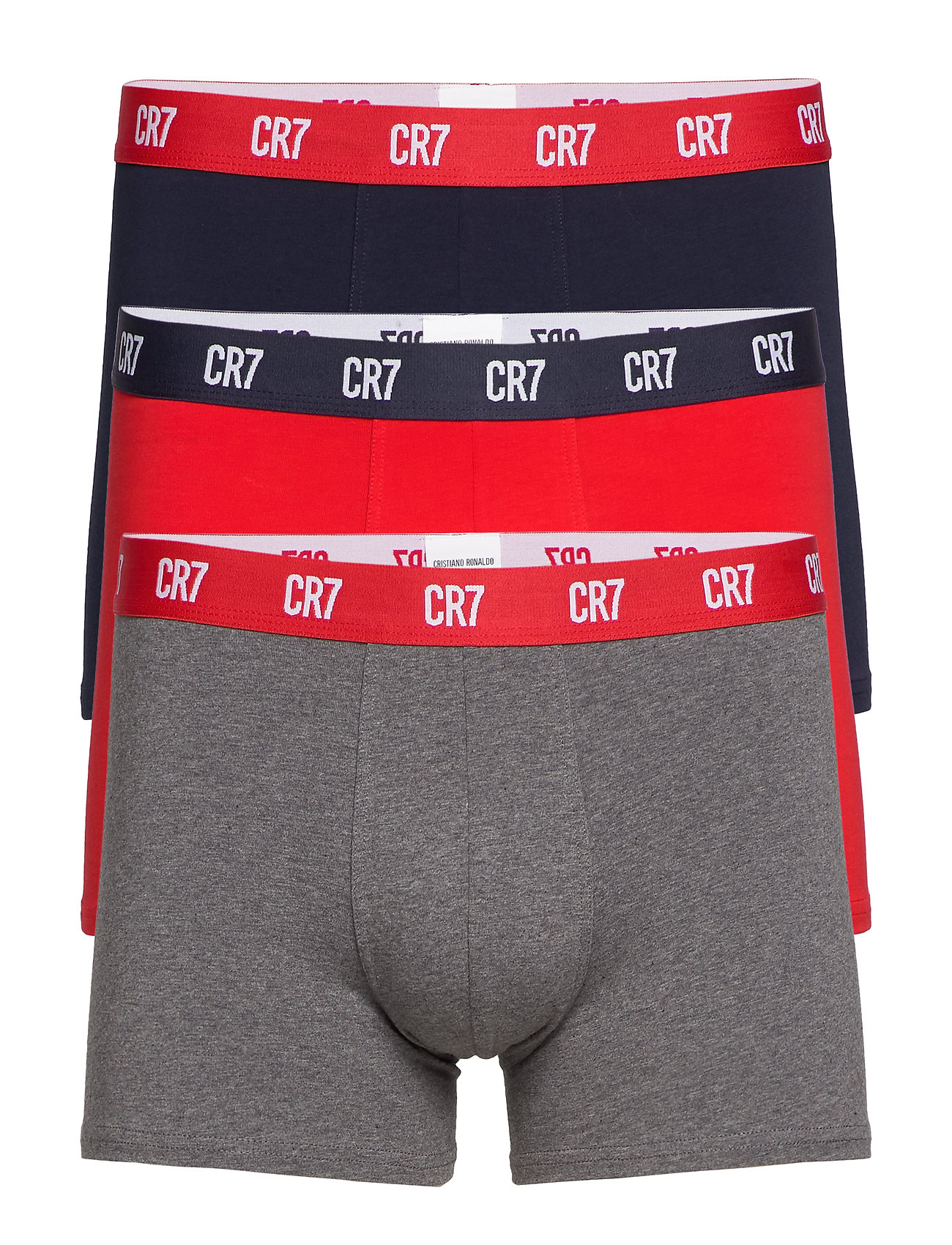 CR7 Cr7 Basic, Trunk, 3-Pack. - Multi/patterned - XL