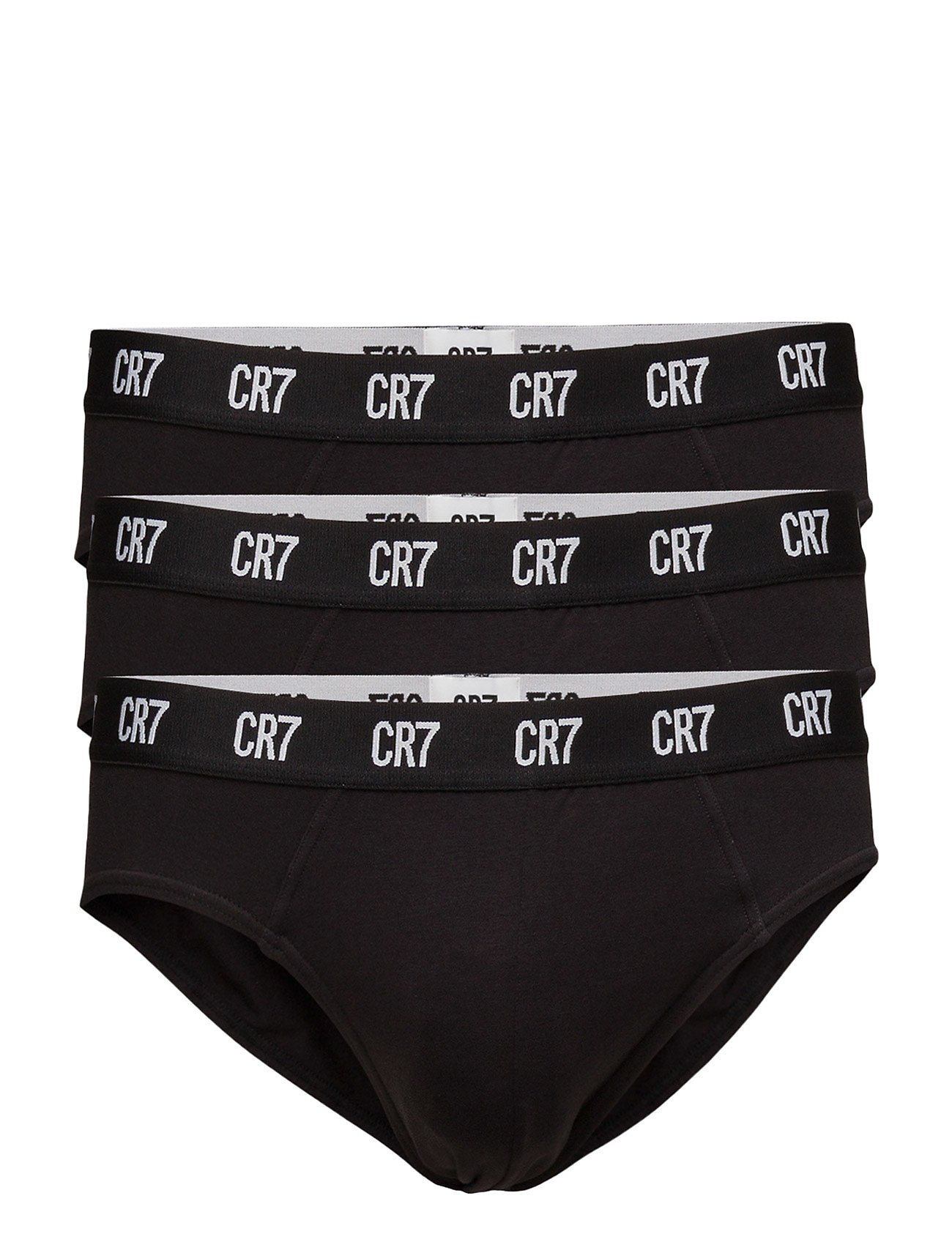 CR7 Cr7 Basic, Brief, 3-Pack - Black - XL