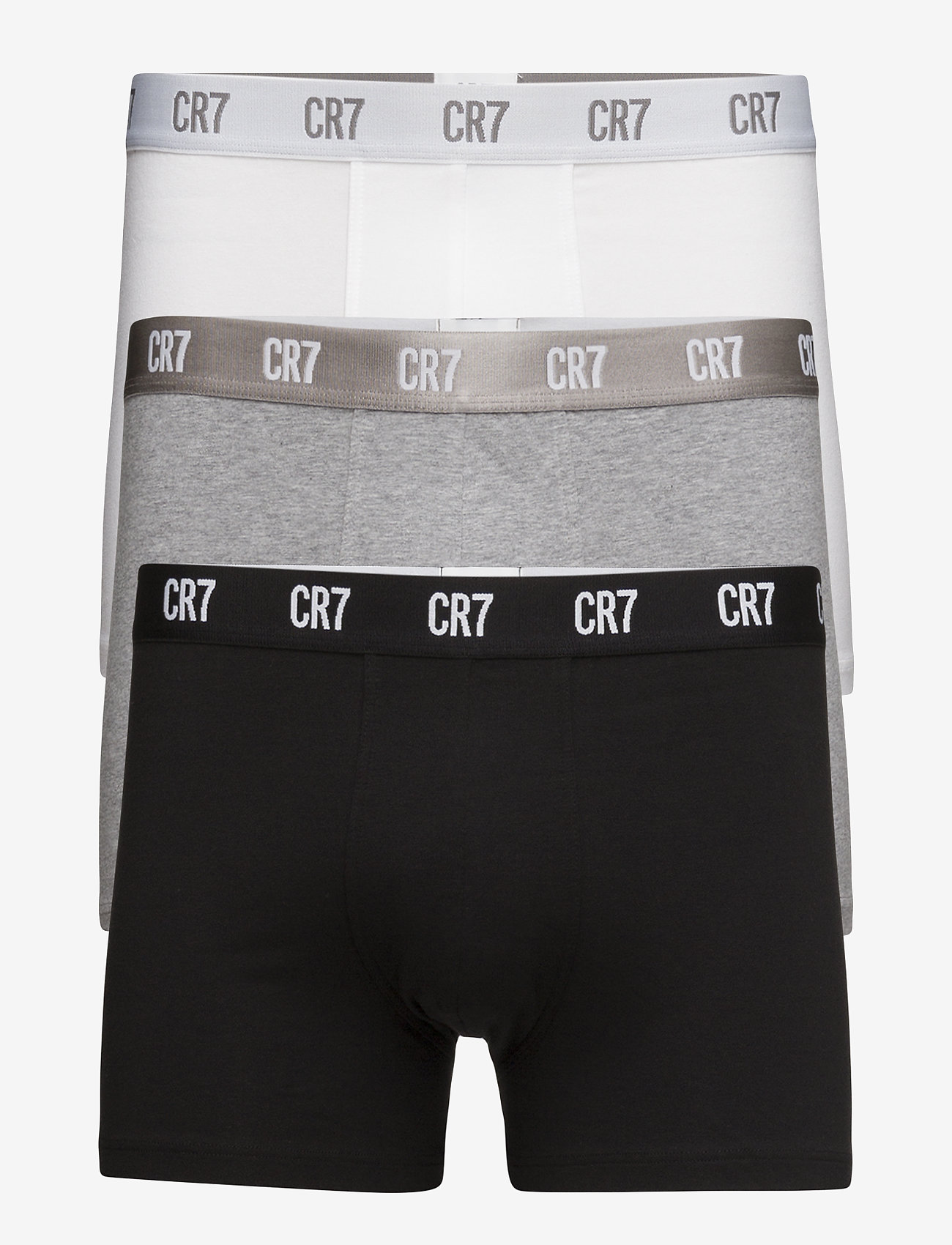CR7 - CR7 Basic, Trunk, 3-pack - boxer briefs - sort - 0