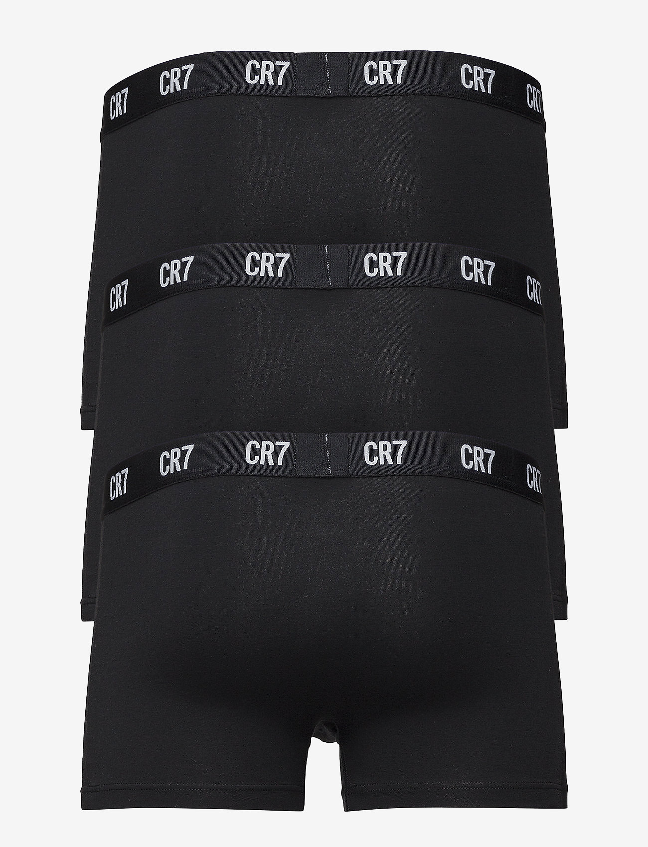 CR7 - CR7 Main Basic, Trunk,  3-pack - boxerkalsonger - black - 1