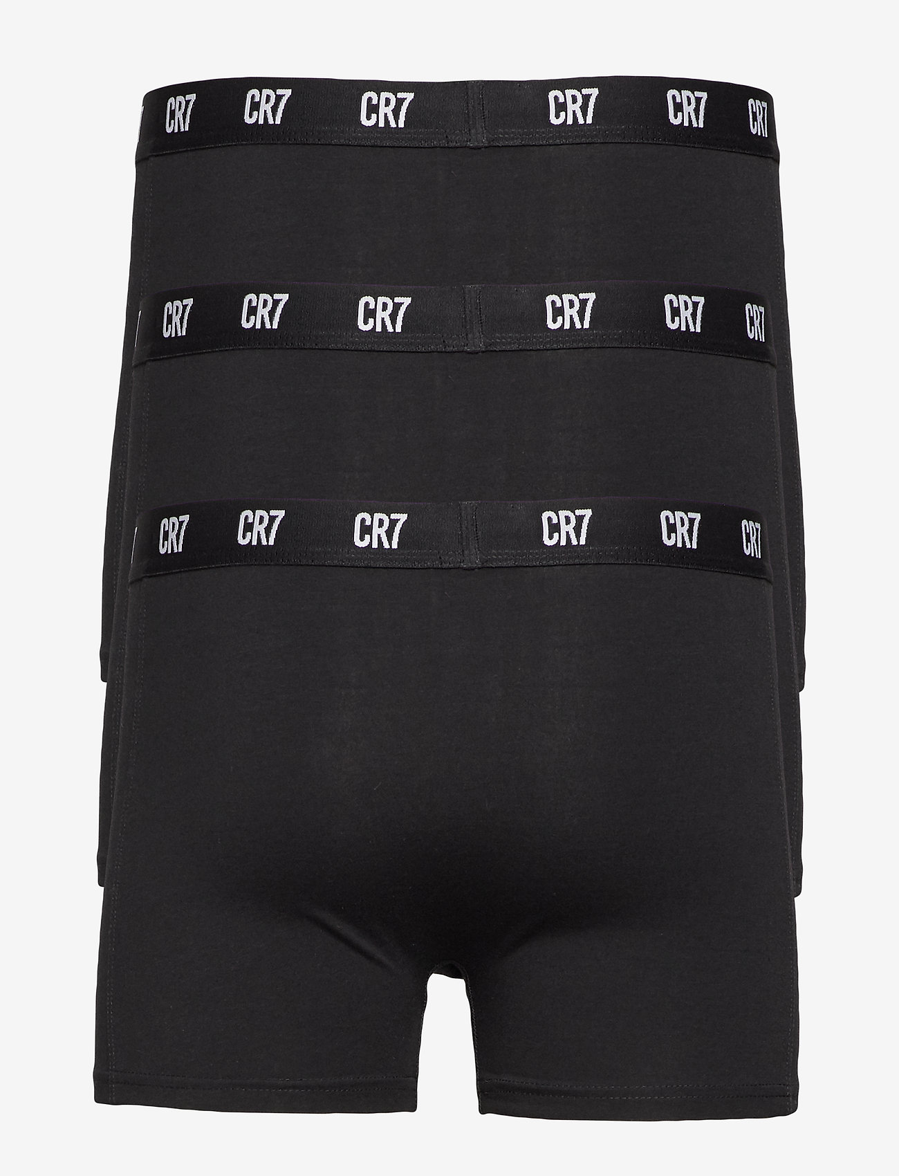 CR7 - CR7 Main Basic, Trunk,  3-pack - boxerkalsonger - black - 3