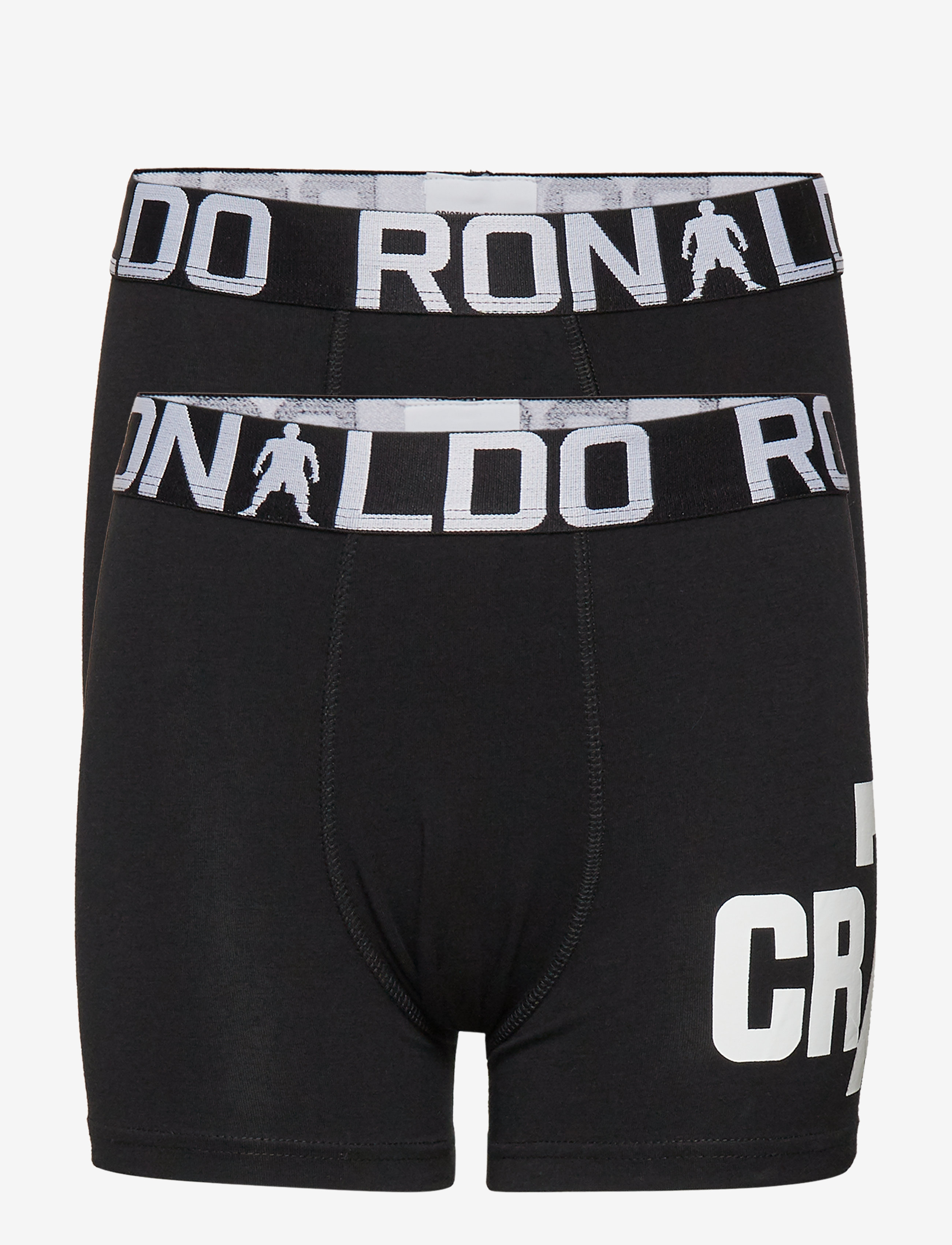 CR7 Boys Trunk 2-Pack, Børn, Trunks, Sort, Str: 13-15