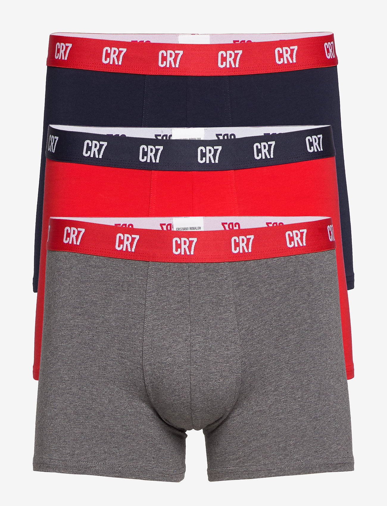 CR7 - CR7 Basic, Trunk, 3-pack - laveste priser - multi - 0