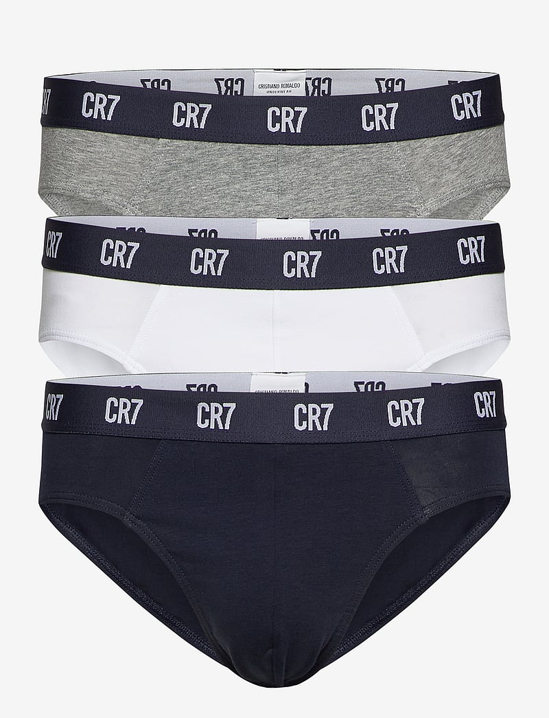 CR7 - CR7 Basic, Brief, 3-pack - alushousut monipakkauksessa - multi - 0