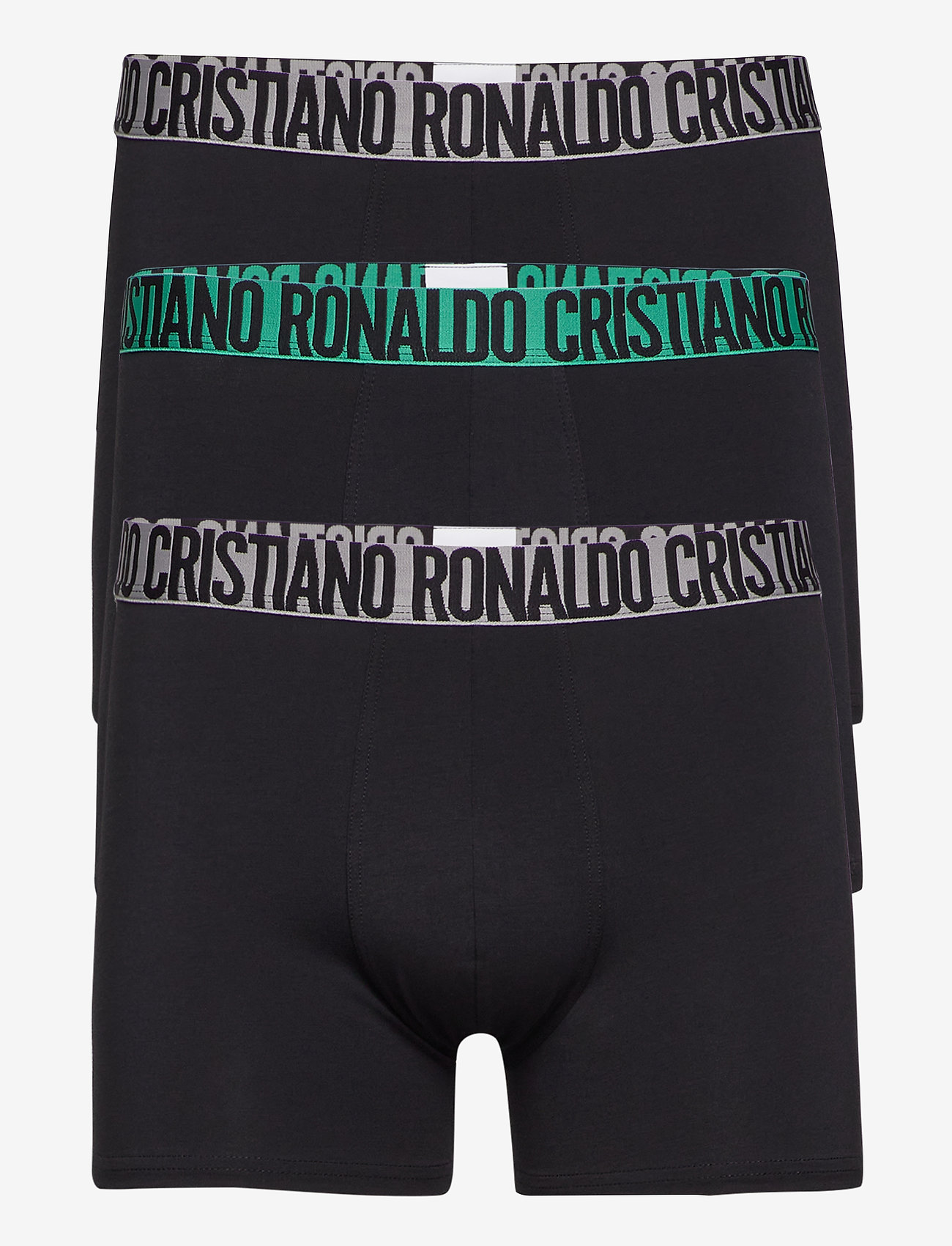 CR7 Basic, Trunk, 3-pack - BLACK
