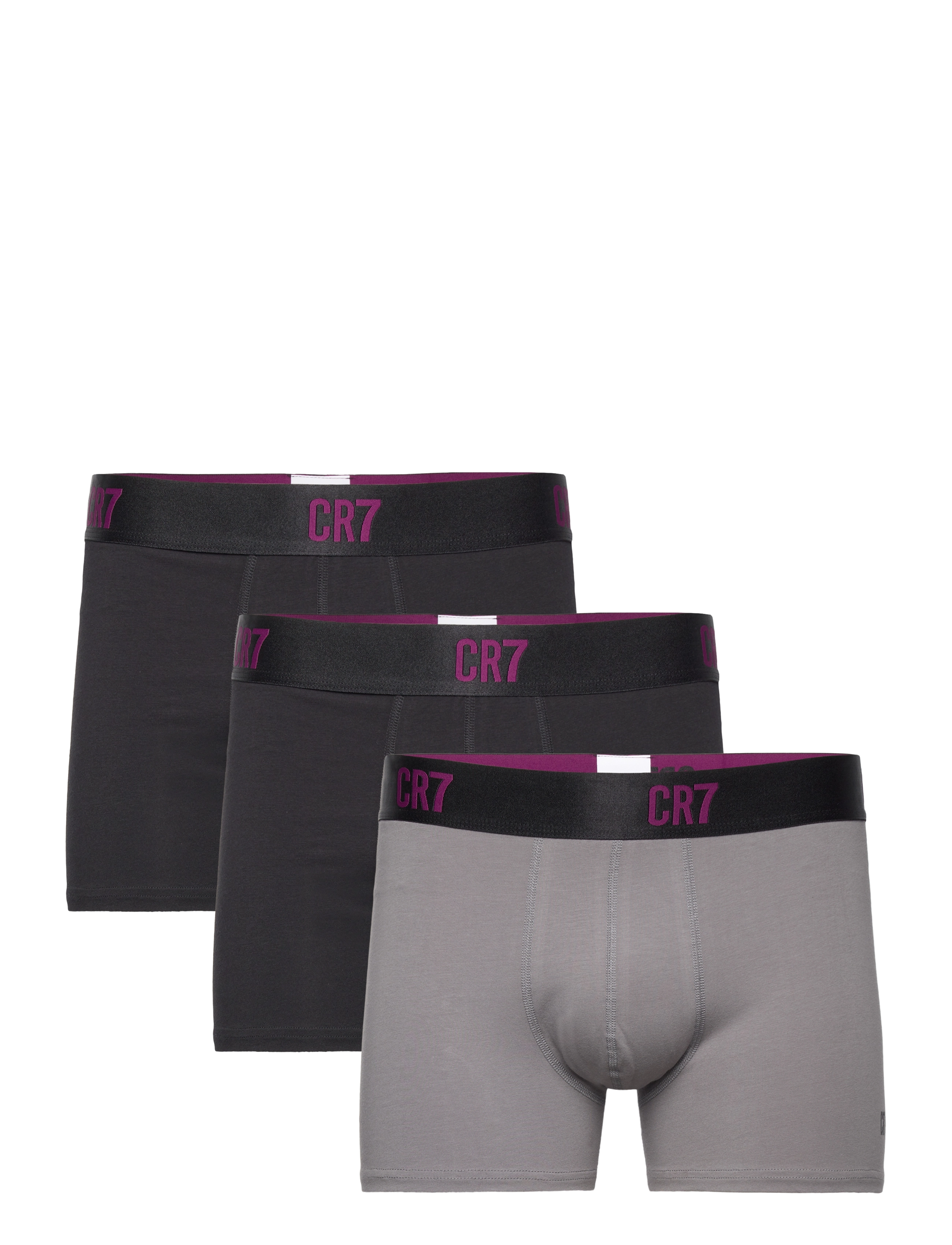 CR7 Trunk high WB Org 3-pack - FLERFÄRGAD