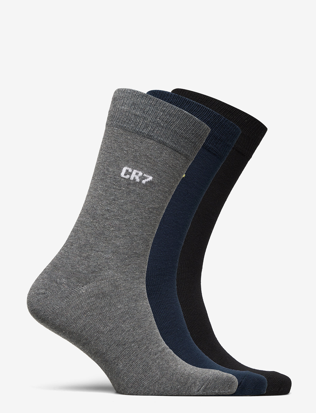 CR7 - CR7 socks 3-pack - navy/black/grey - 1