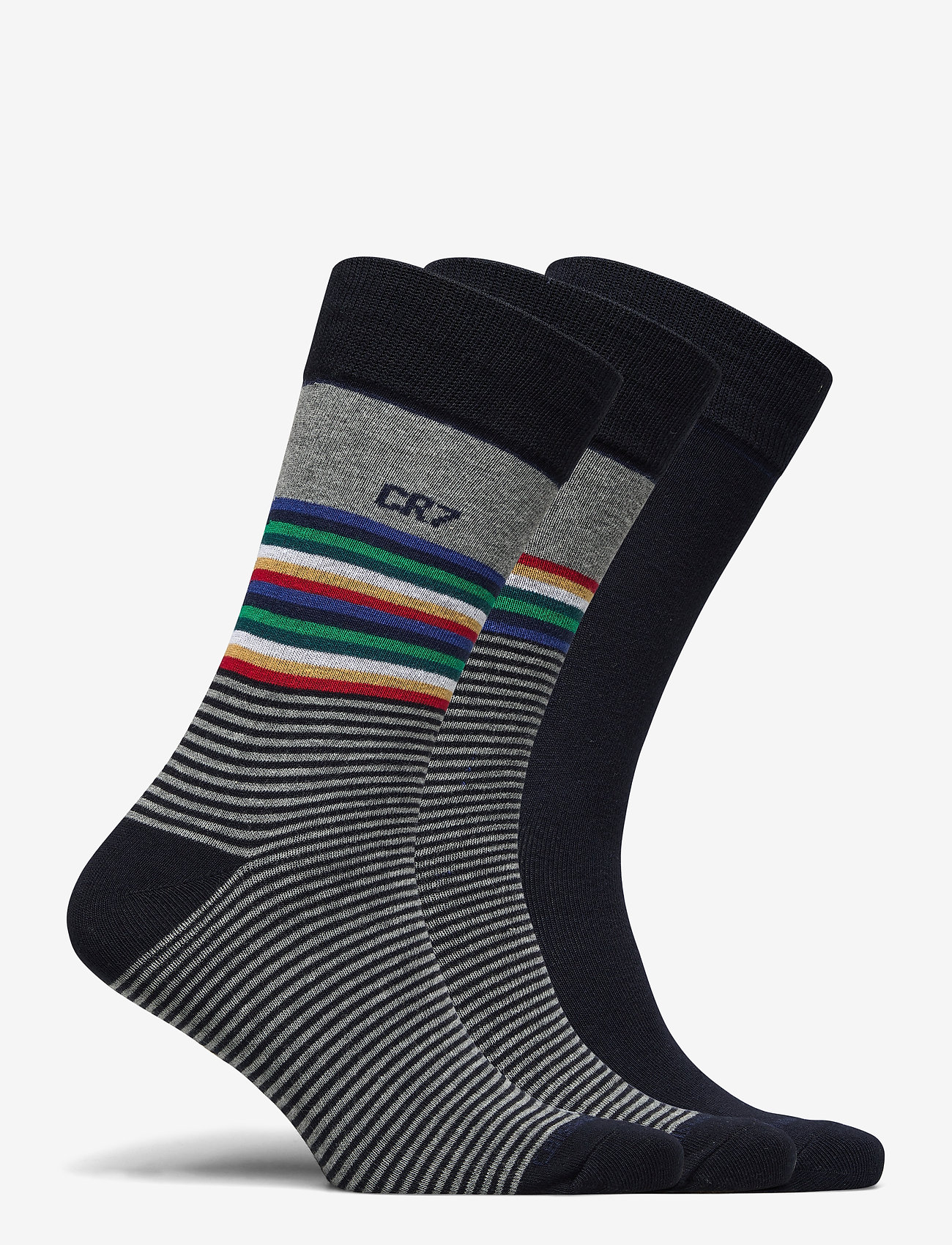 CR7 - CR7 Mens socks 3-pack. - flerfärgad - 1
