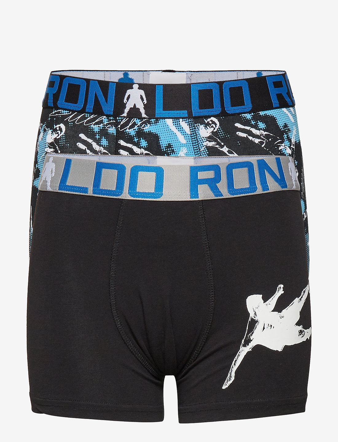 CR7 - CR7 Boys Trunk 2-pack. - underpants - black/aop - 0
