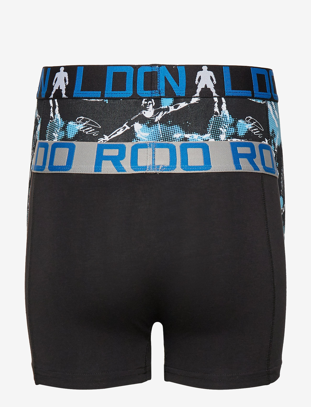 CR7 - CR7 Boys Trunk 2-pack - underbukser - black/aop - 4
