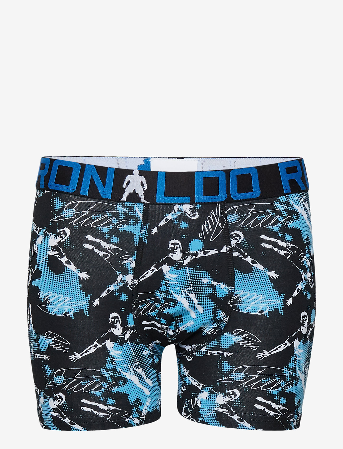 CR7 - CR7 Boys Trunk 2-pack - underbukser - black/aop - 2