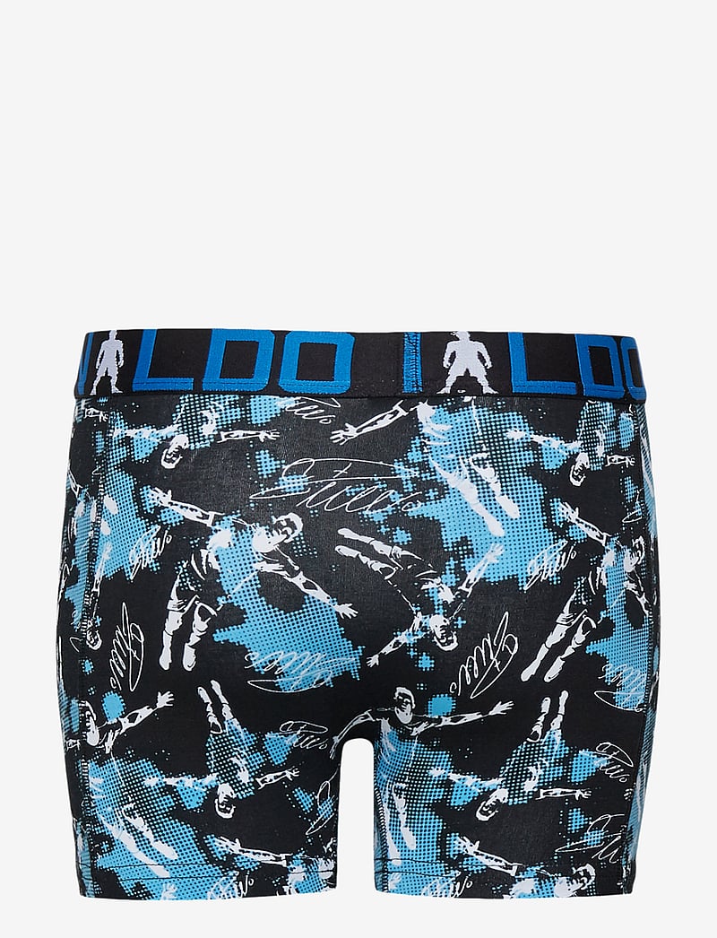 CR7 - CR7 Boys Trunk 2-pack - underbukser - black/aop - 3