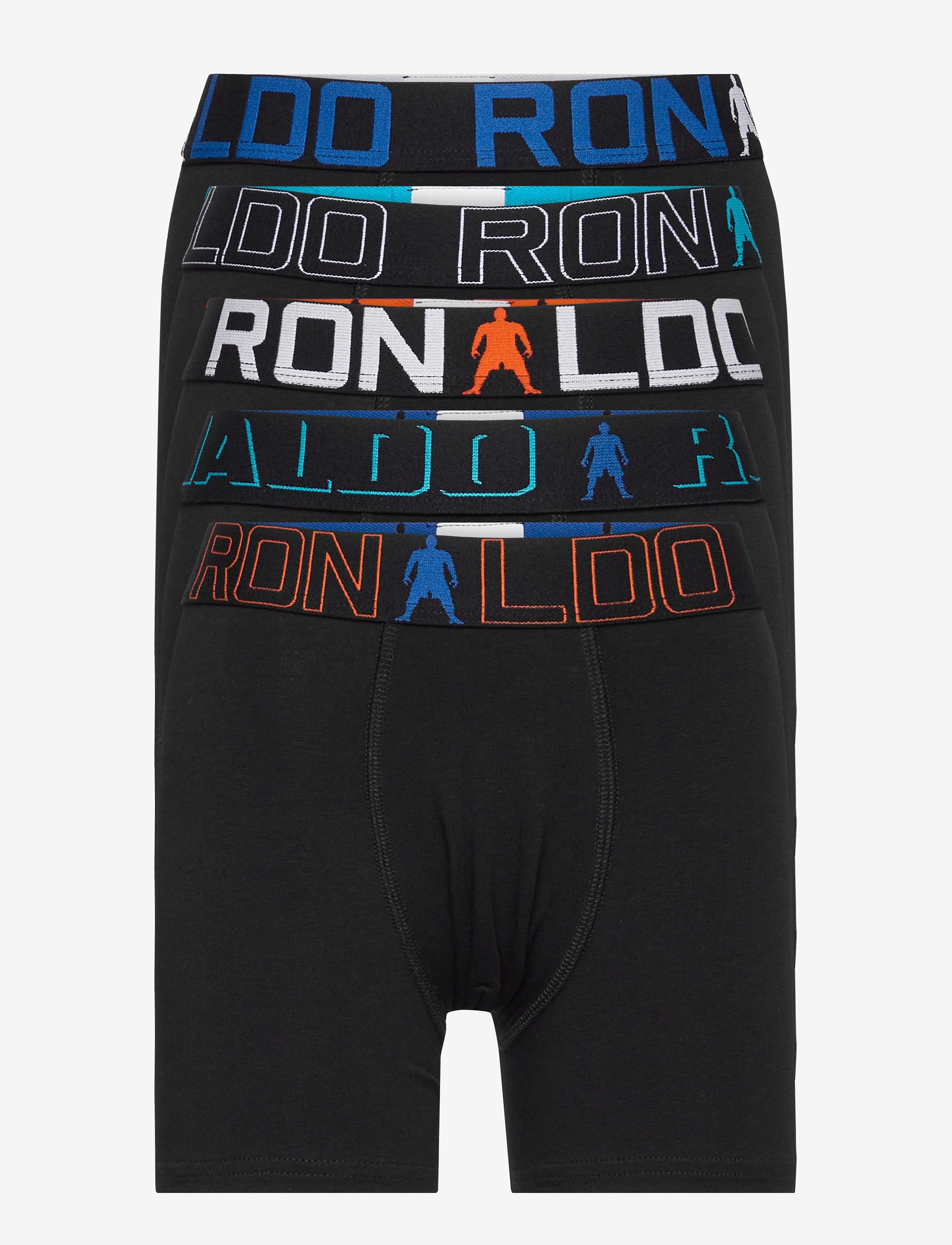 CR7 Cr7 Boy's Trunk 5-Pack., 10-12, Black, Undertøj > Underbukser, Børn