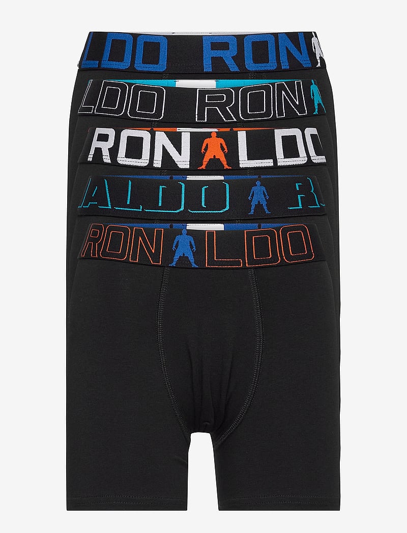 CR7 - CR7 Boy's Trunk 5-pack - undirbuxur - black - 0