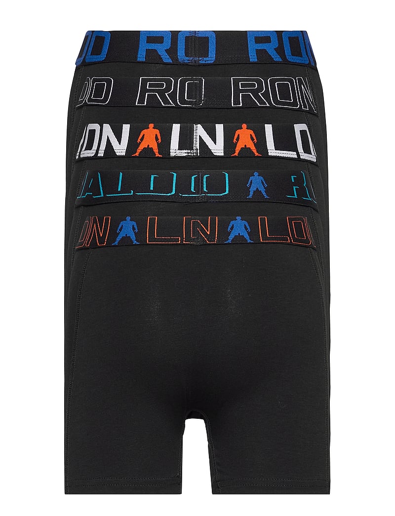 CR7 - CR7 Boy's Trunk 5-pack - undirbuxur - black - 1