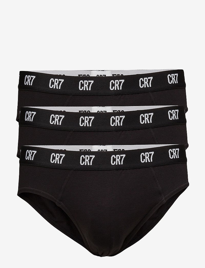 CR7 - CR7 Basic, Brief, 3-pack - unterhosen im multipack - black - 1