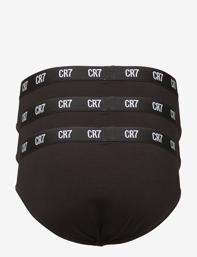 CR7 - CR7 Basic, Brief, 3-pack - unterhosen im multipack - black - 3
